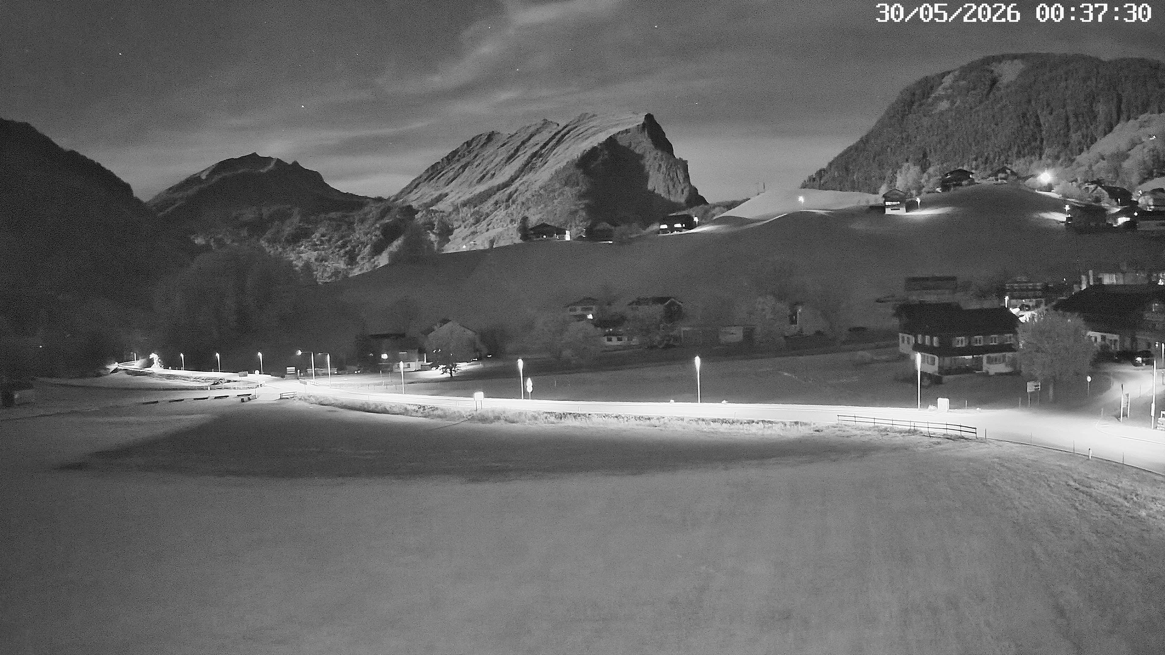 Archiv Foto Webcam Schoppernau: Ausblick Hotel Elisabeth