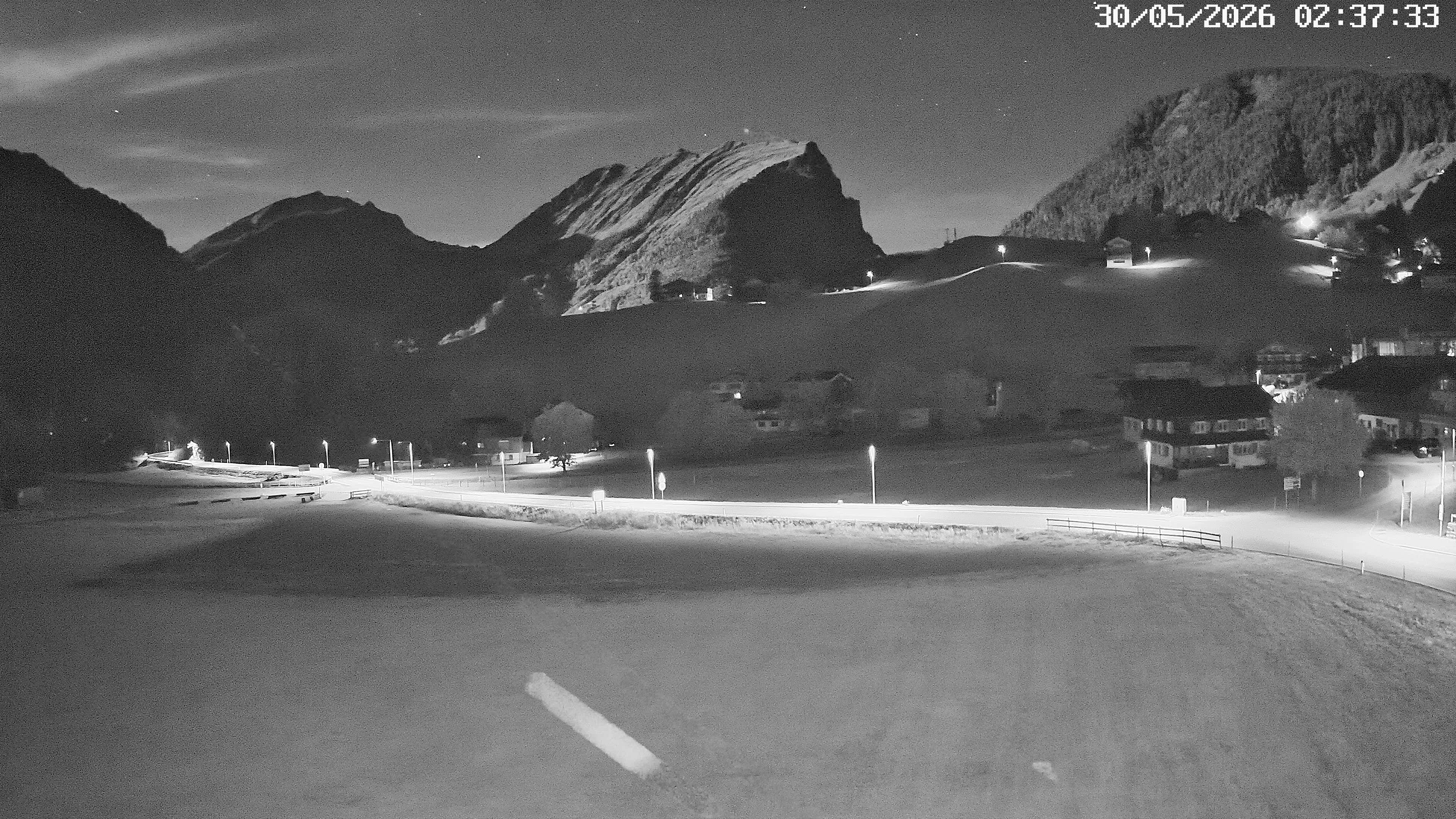 Archiv Foto Webcam Schoppernau: Ausblick Hotel Elisabeth