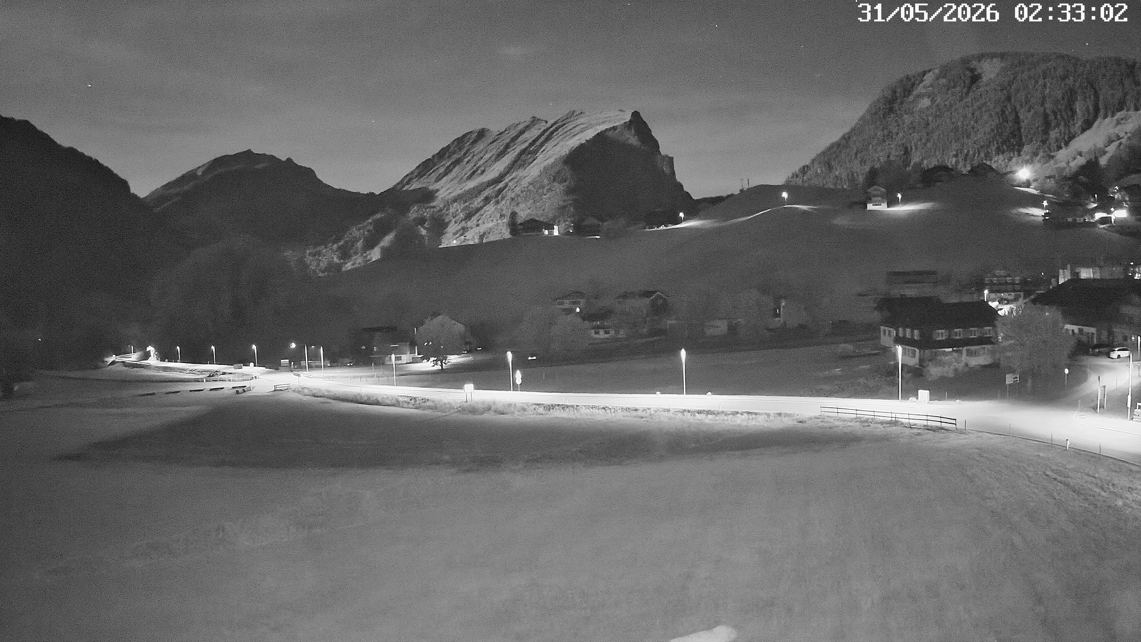 Archiv Foto Webcam Schoppernau: Ausblick Hotel Elisabeth