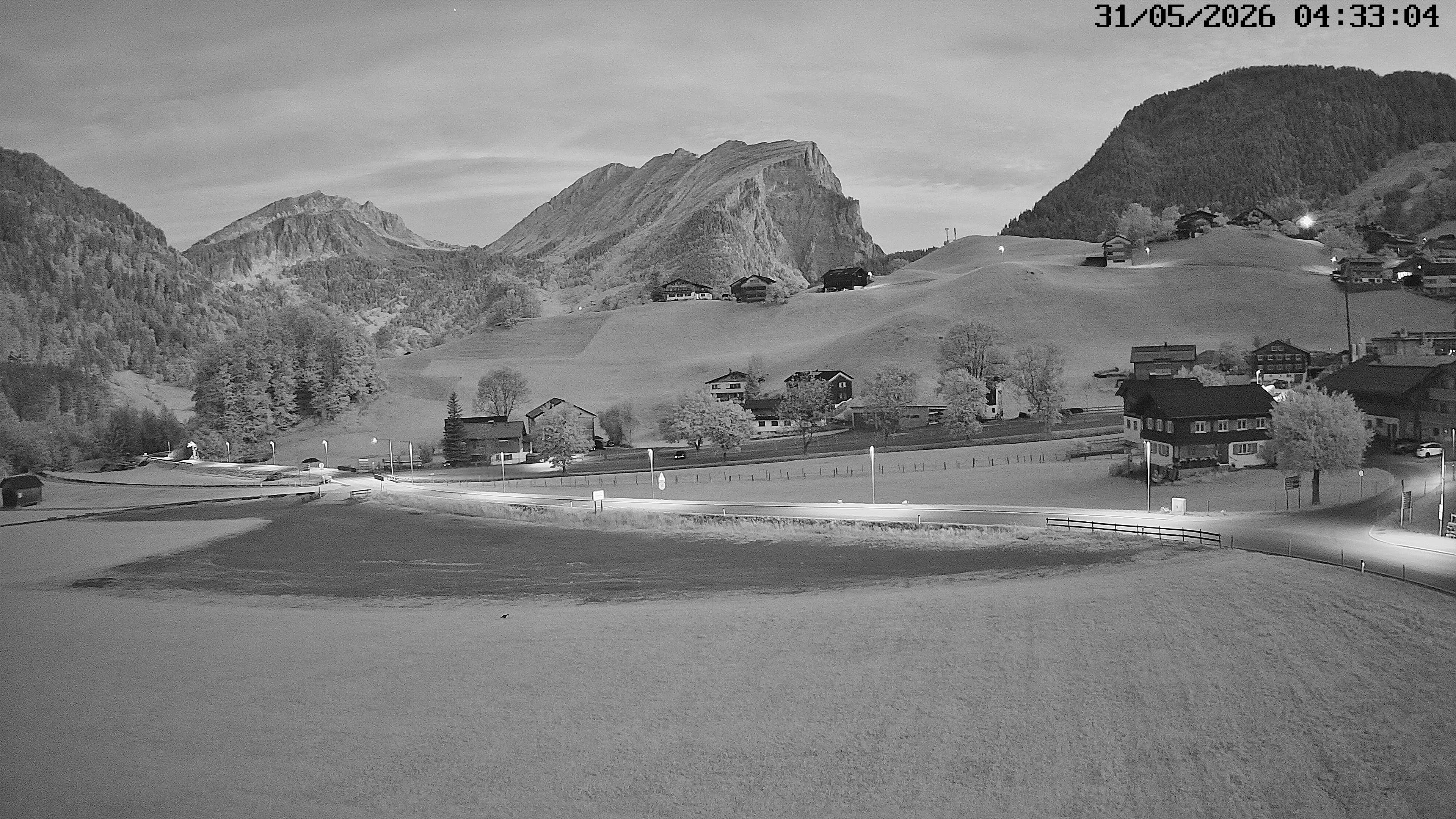 Archiv Foto Webcam Schoppernau: Ausblick Hotel Elisabeth