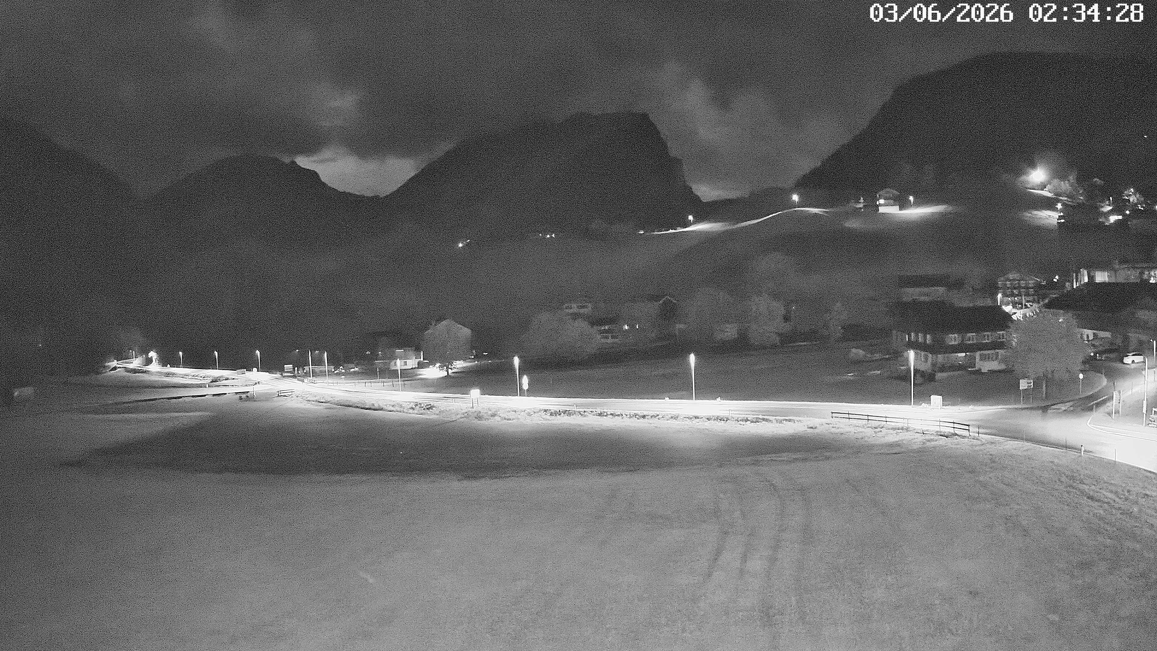 Archiv Foto Webcam Schoppernau: Ausblick Hotel Elisabeth