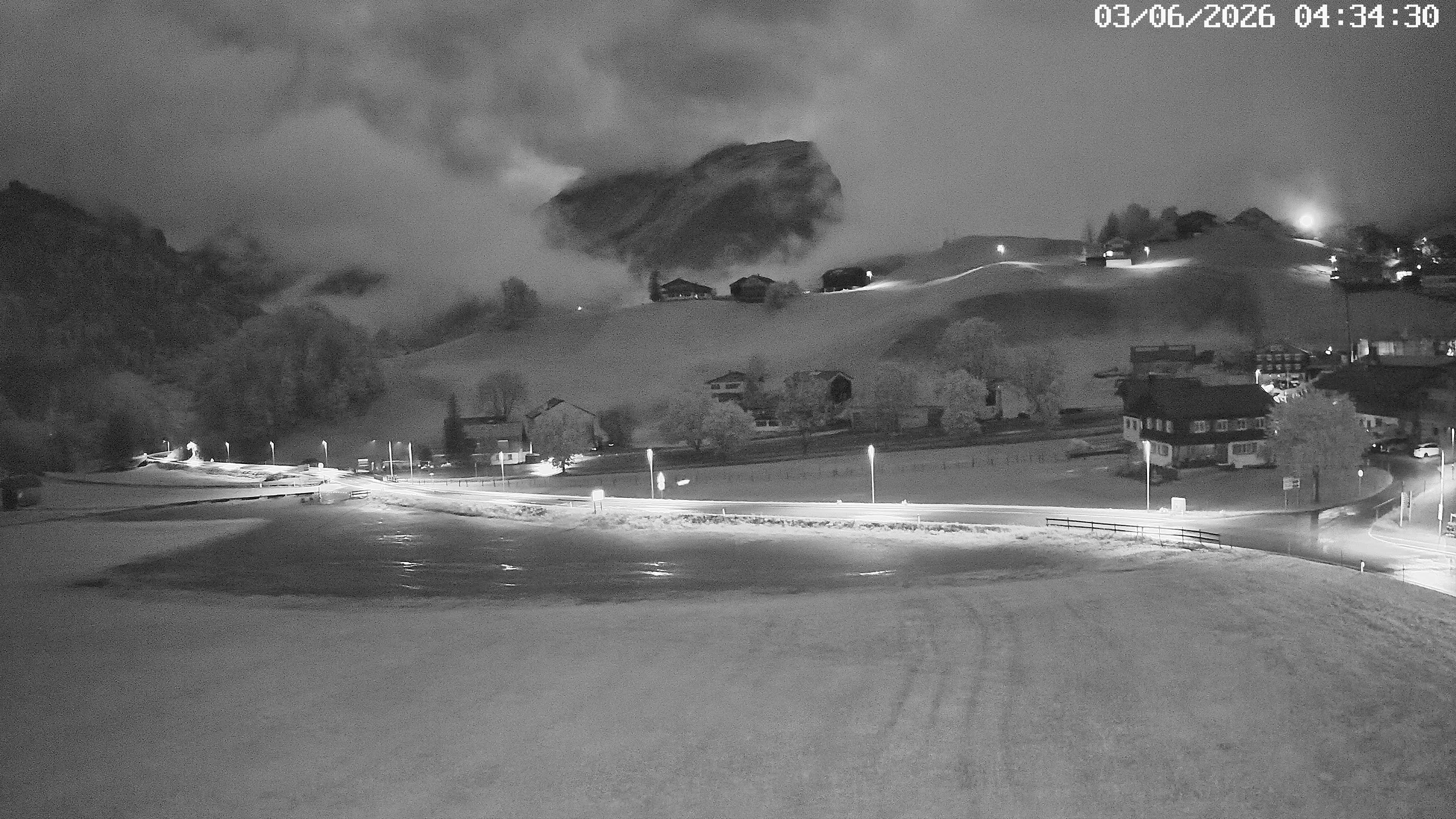Archiv Foto Webcam Schoppernau: Ausblick Hotel Elisabeth
