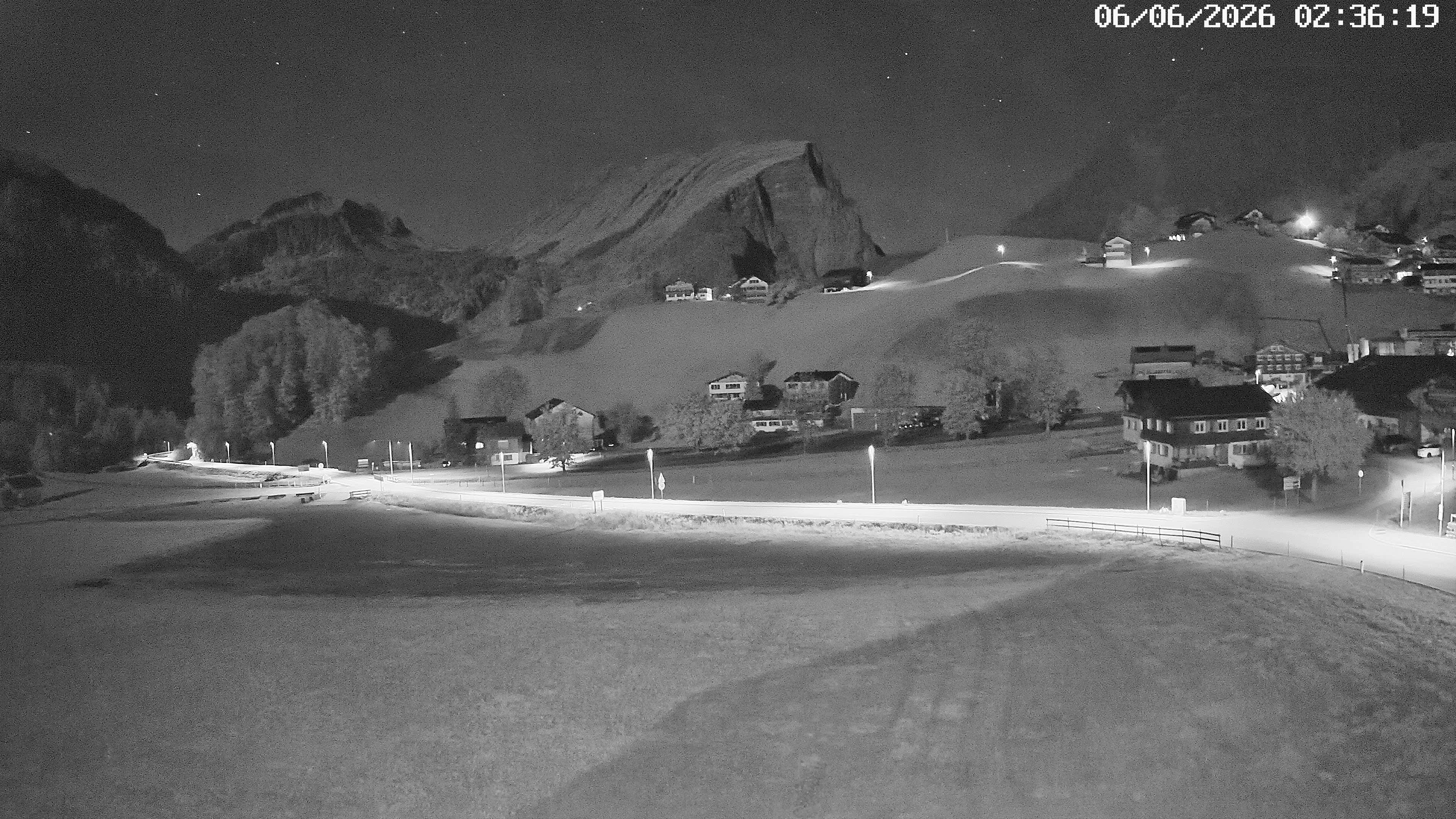 Archiv Foto Webcam Schoppernau: Ausblick Hotel Elisabeth