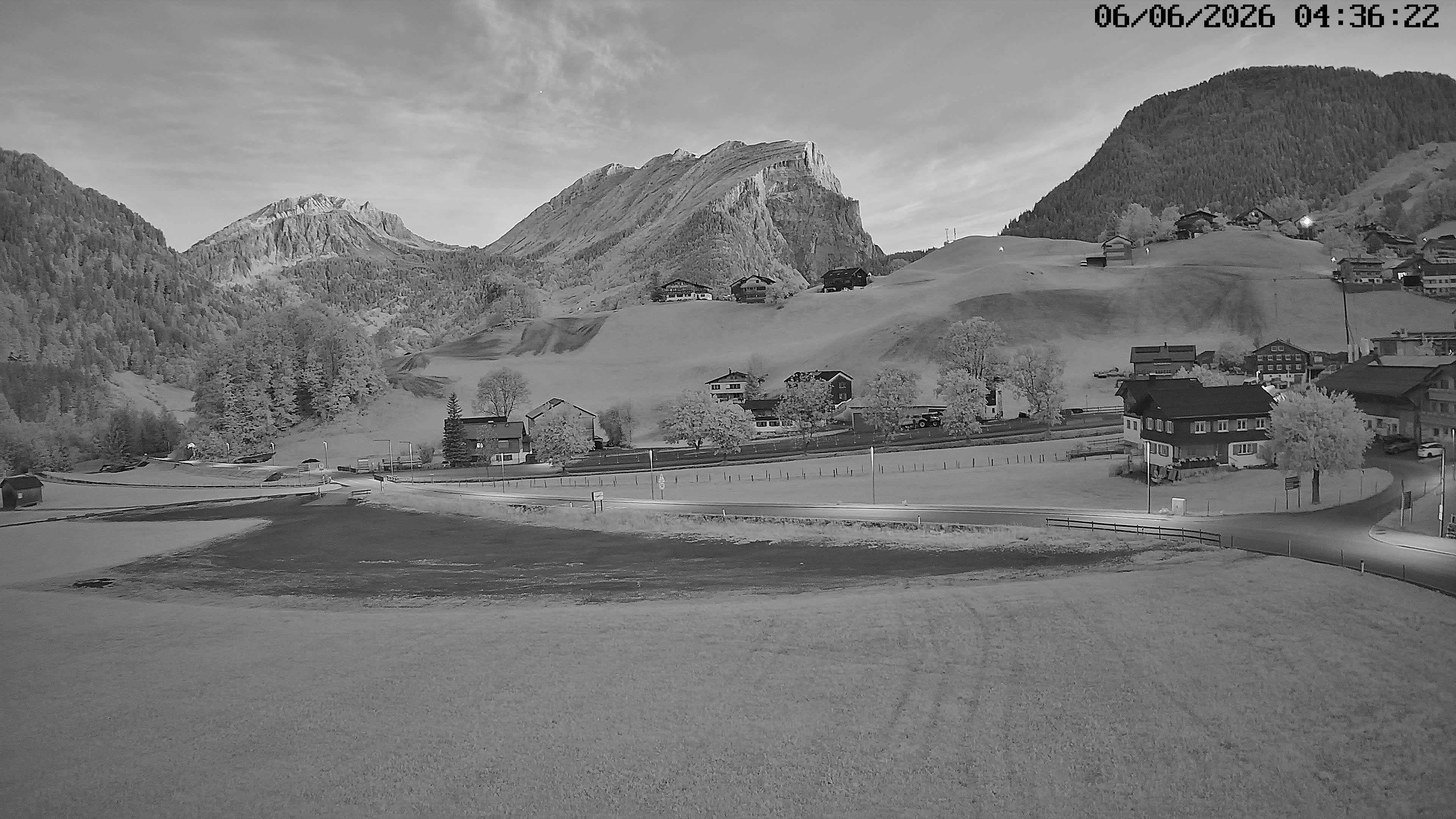 Archiv Foto Webcam Schoppernau: Ausblick Hotel Elisabeth