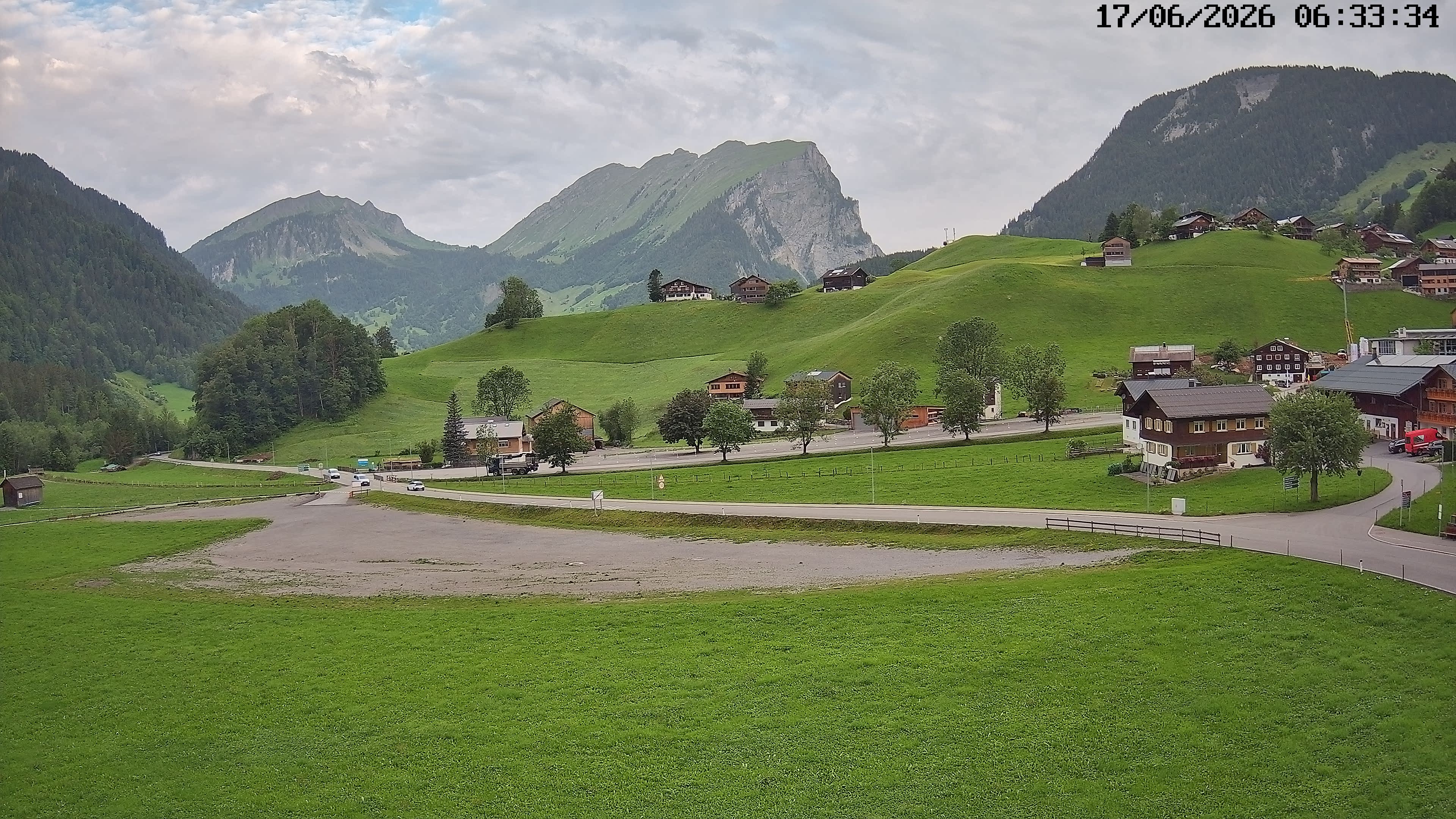 Archived image Webcam Schoppernau - Hotel Elisabeth