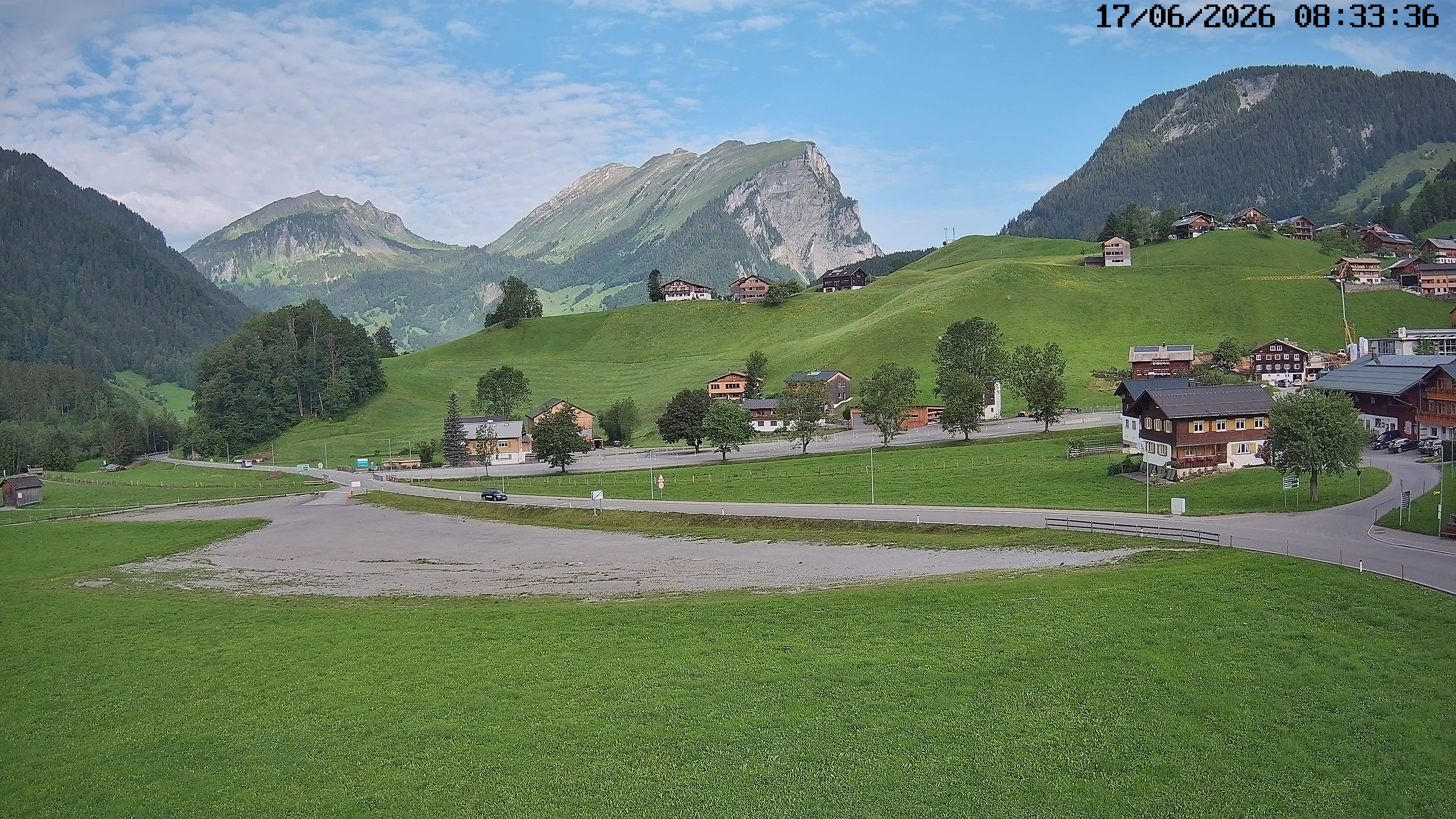 Archived image Webcam Schoppernau - Hotel Elisabeth