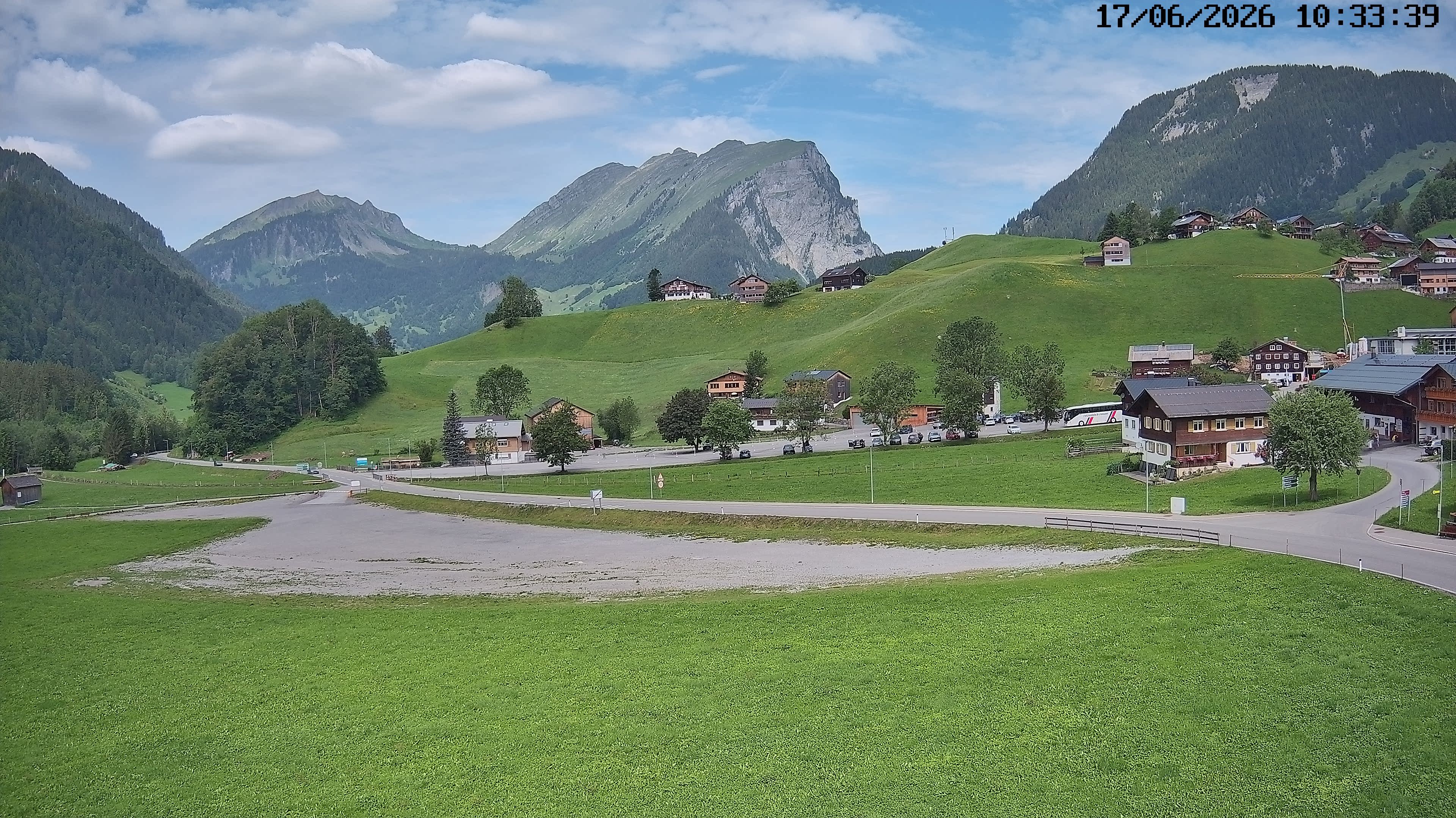 Archived image Webcam Schoppernau - Hotel Elisabeth