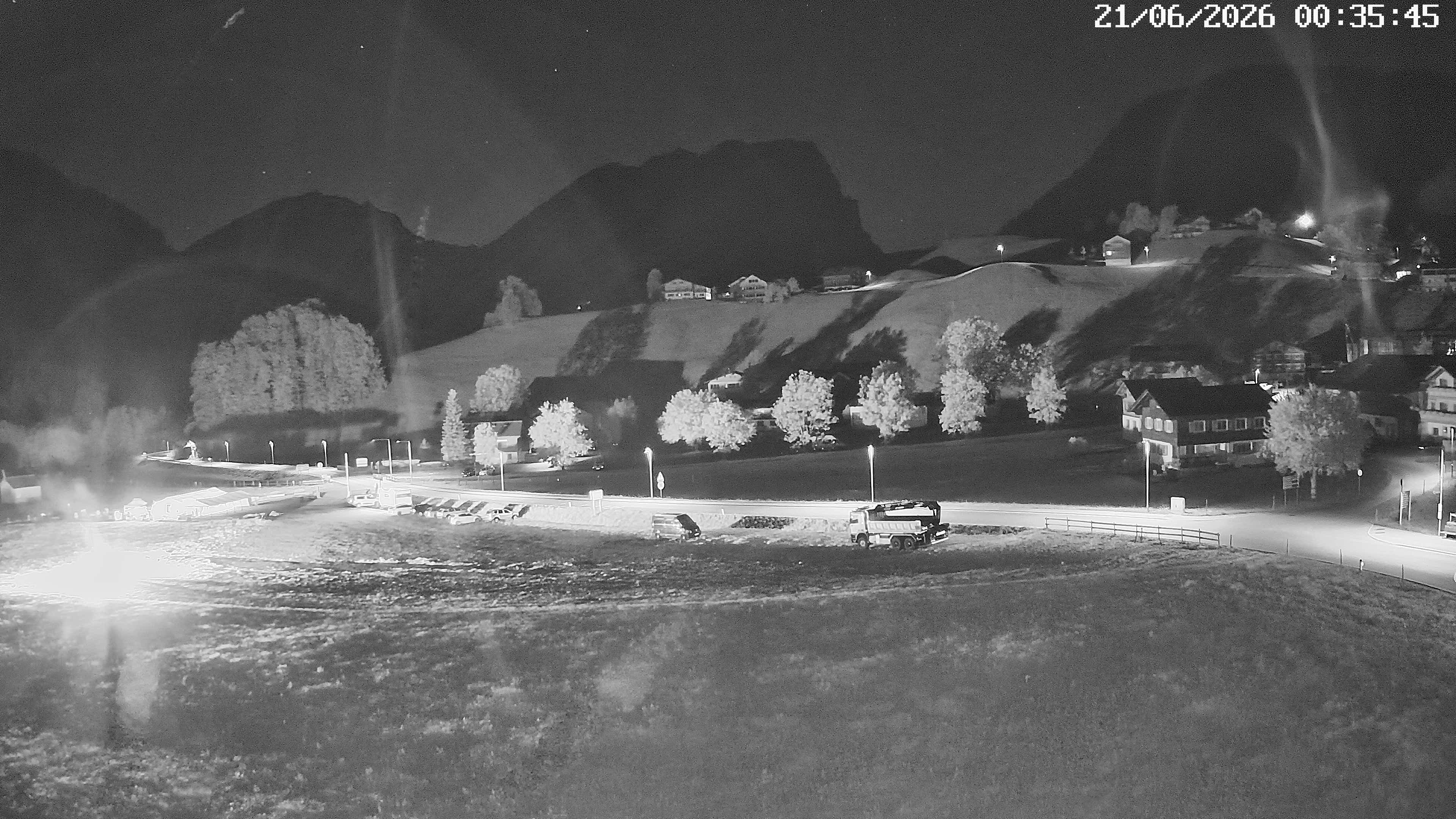 Archiv Foto Webcam Schoppernau: Ausblick Hotel Elisabeth