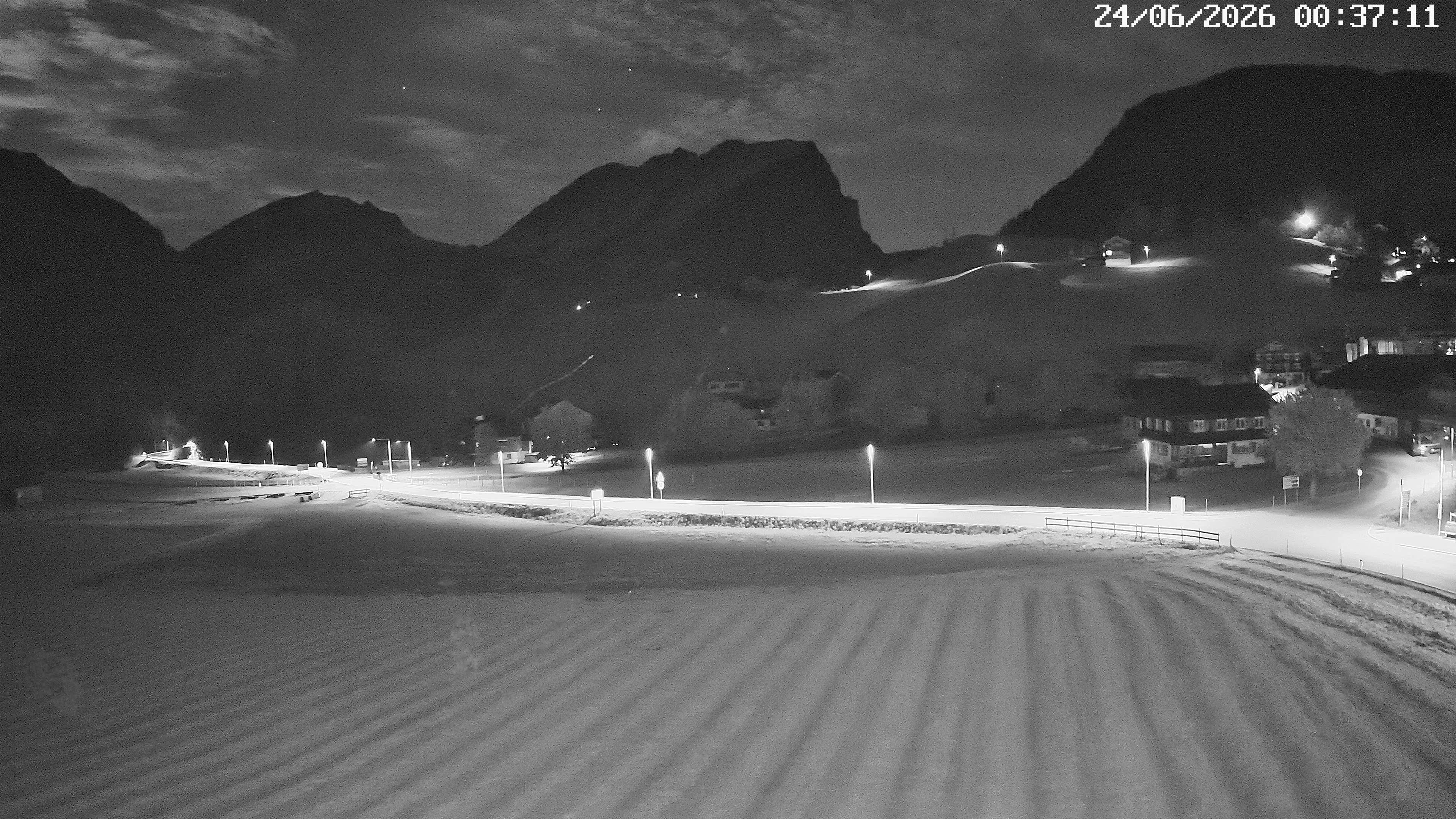 Archiv Foto Webcam Schoppernau: Ausblick Hotel Elisabeth