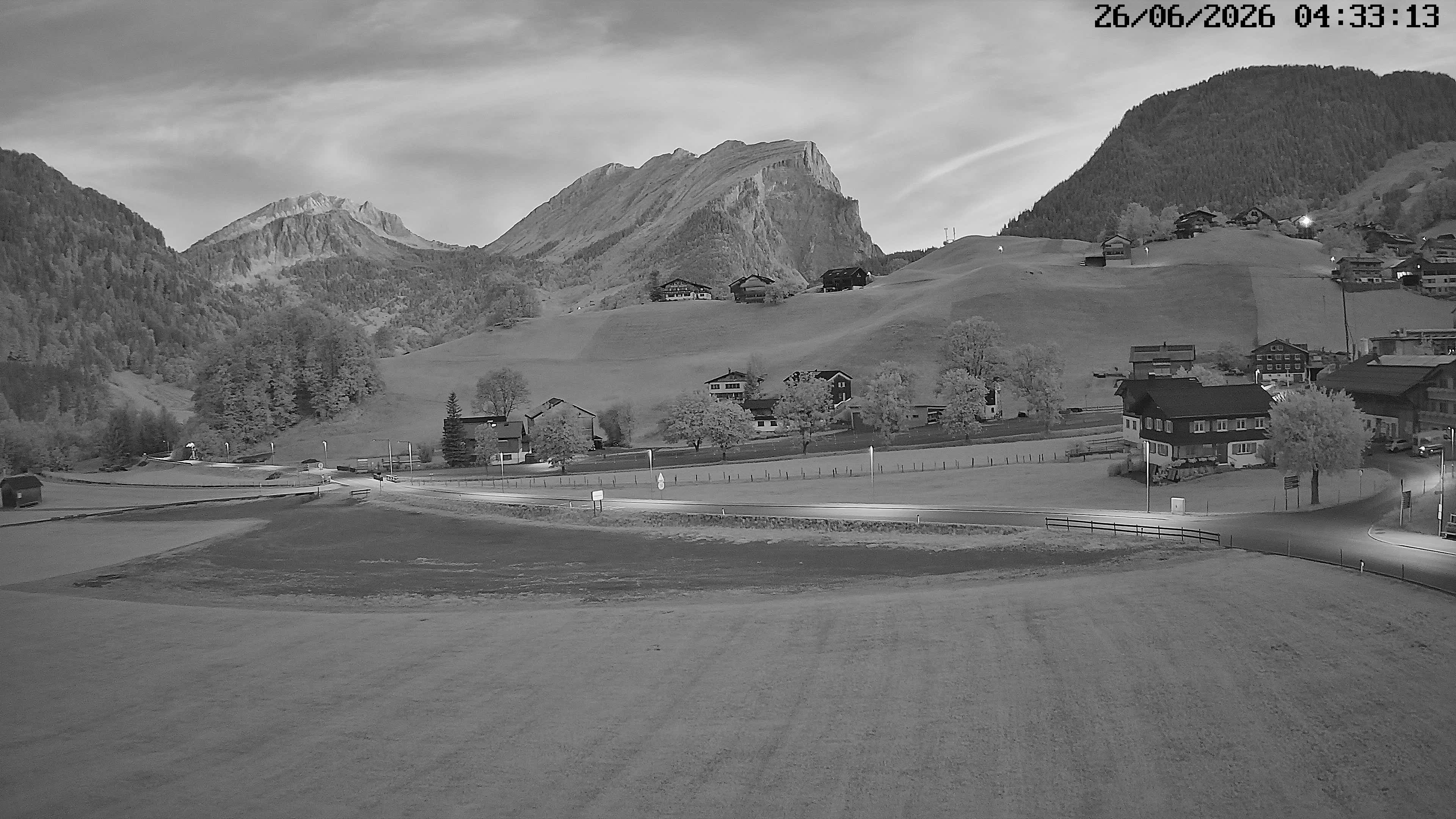 Archived image Webcam Schoppernau - Hotel Elisabeth