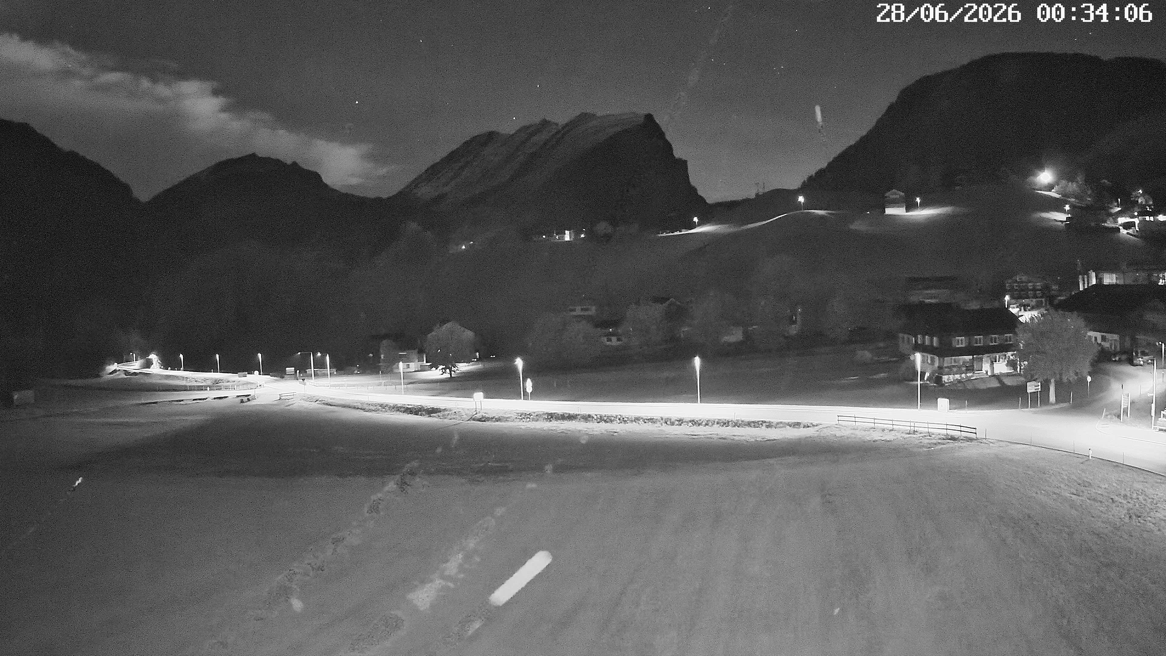Archiv Foto Webcam Schoppernau: Ausblick Hotel Elisabeth