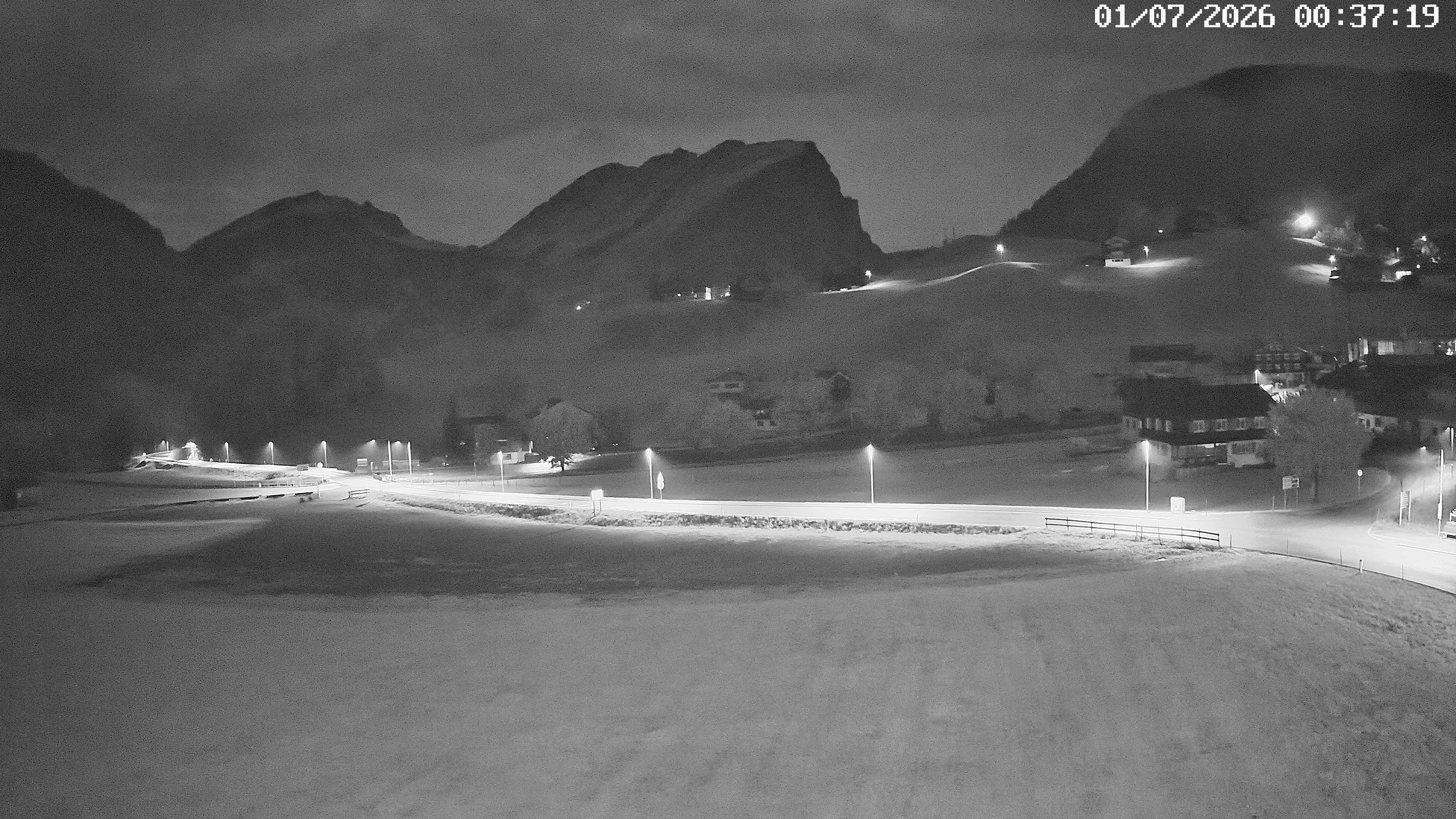 Archiv Foto Webcam Schoppernau: Ausblick Hotel Elisabeth