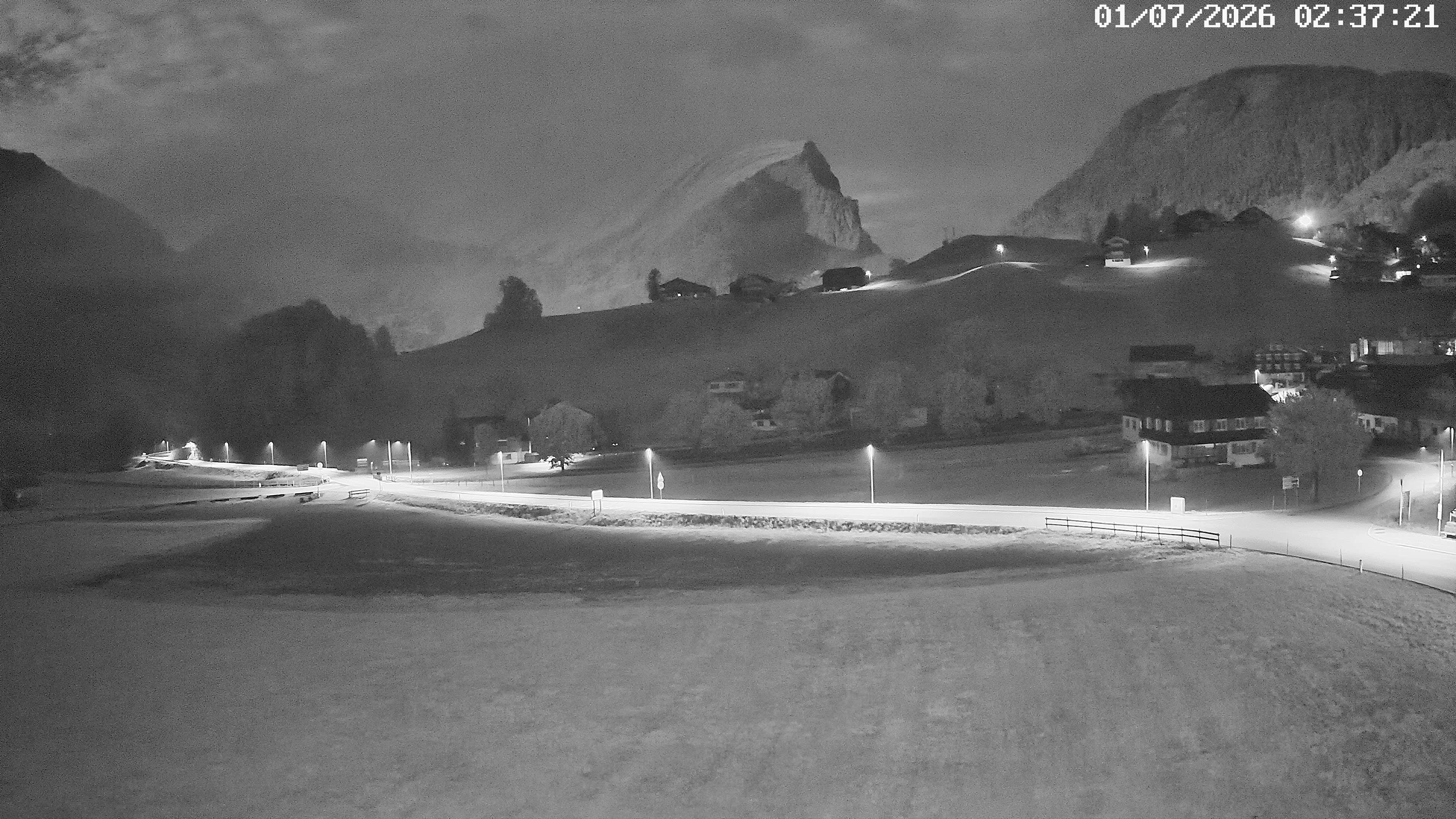 Archiv Foto Webcam Schoppernau: Ausblick Hotel Elisabeth