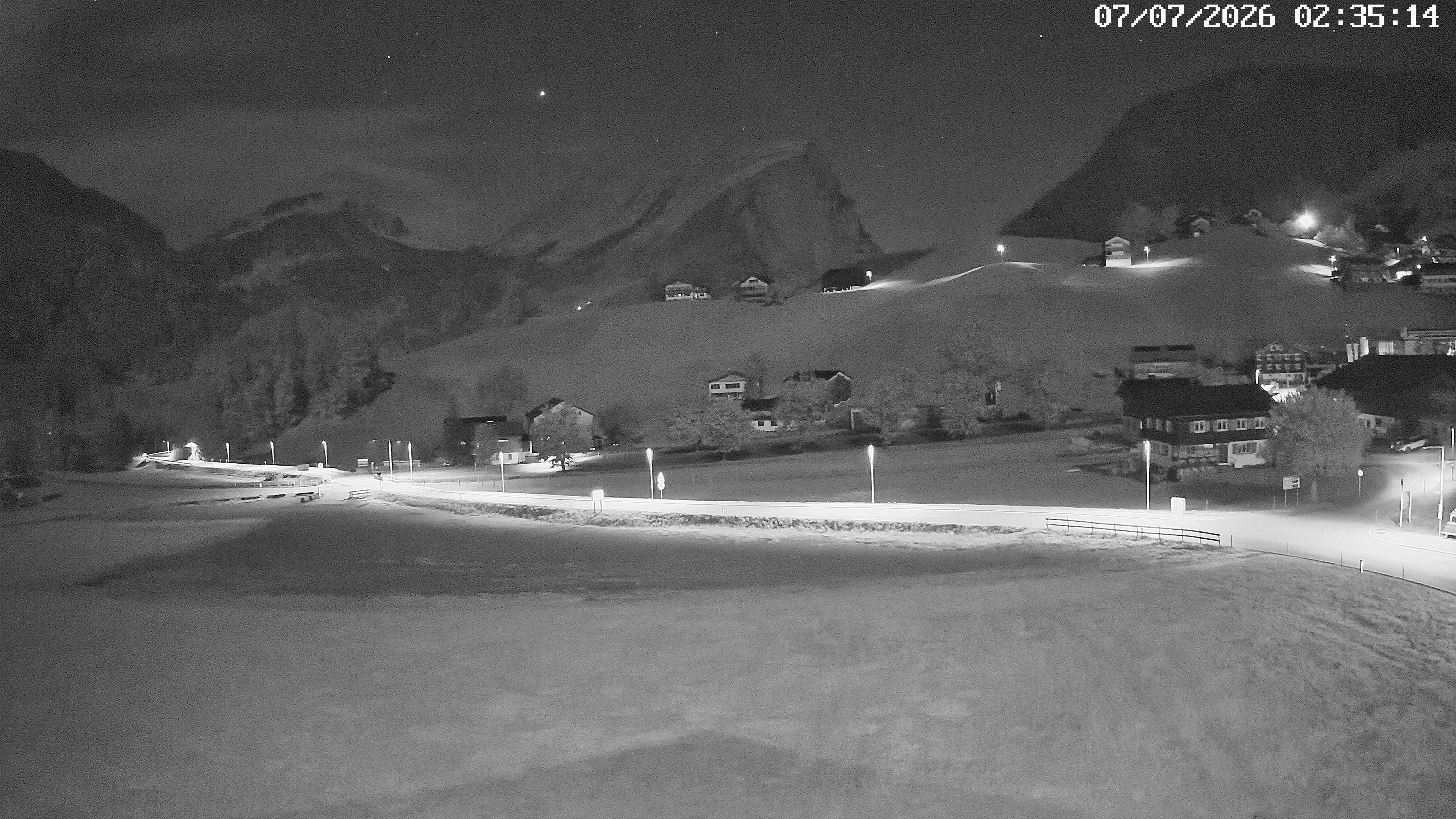 Archived image Webcam Schoppernau - Hotel Elisabeth
