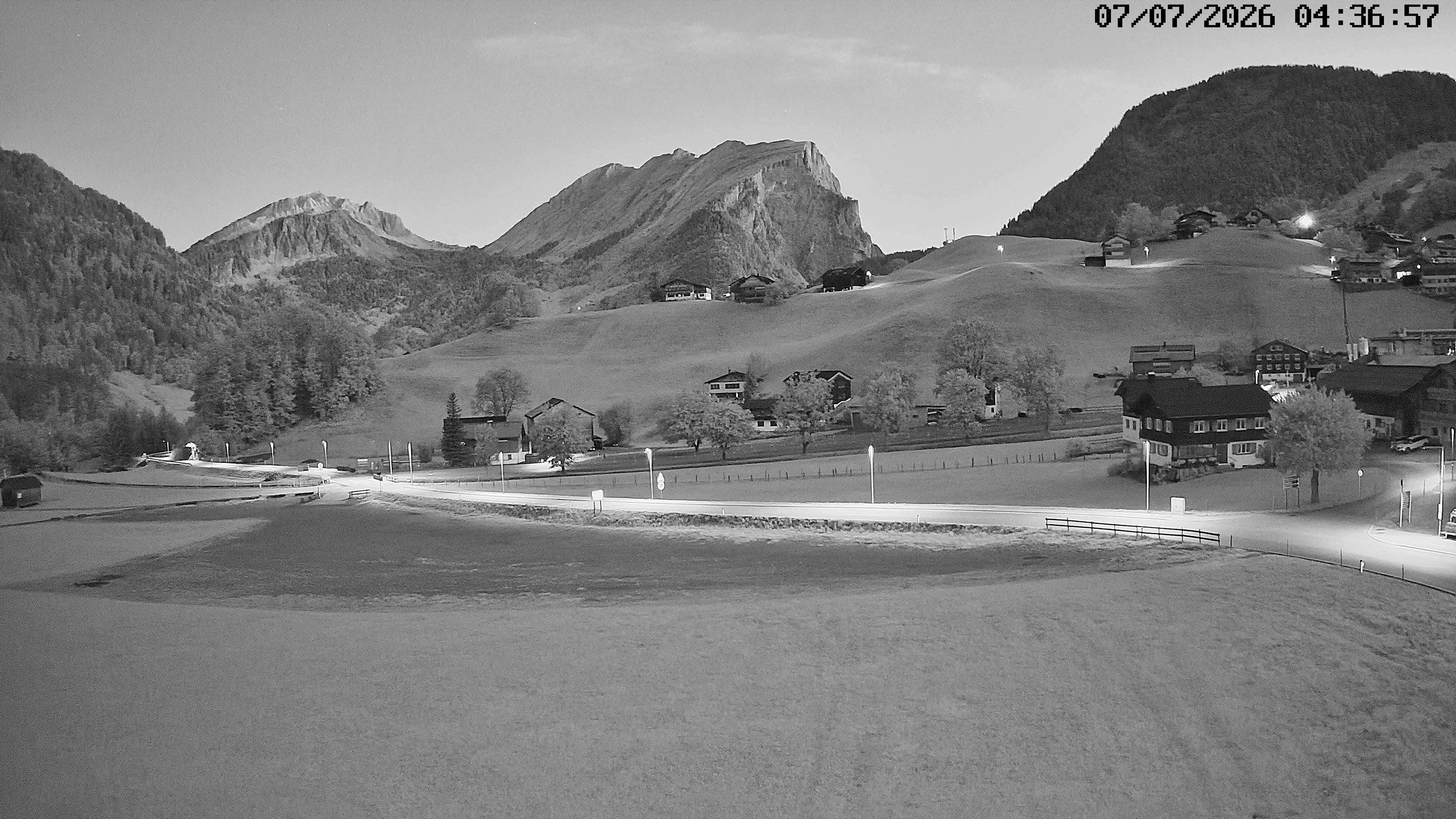Archived image Webcam Schoppernau - Hotel Elisabeth