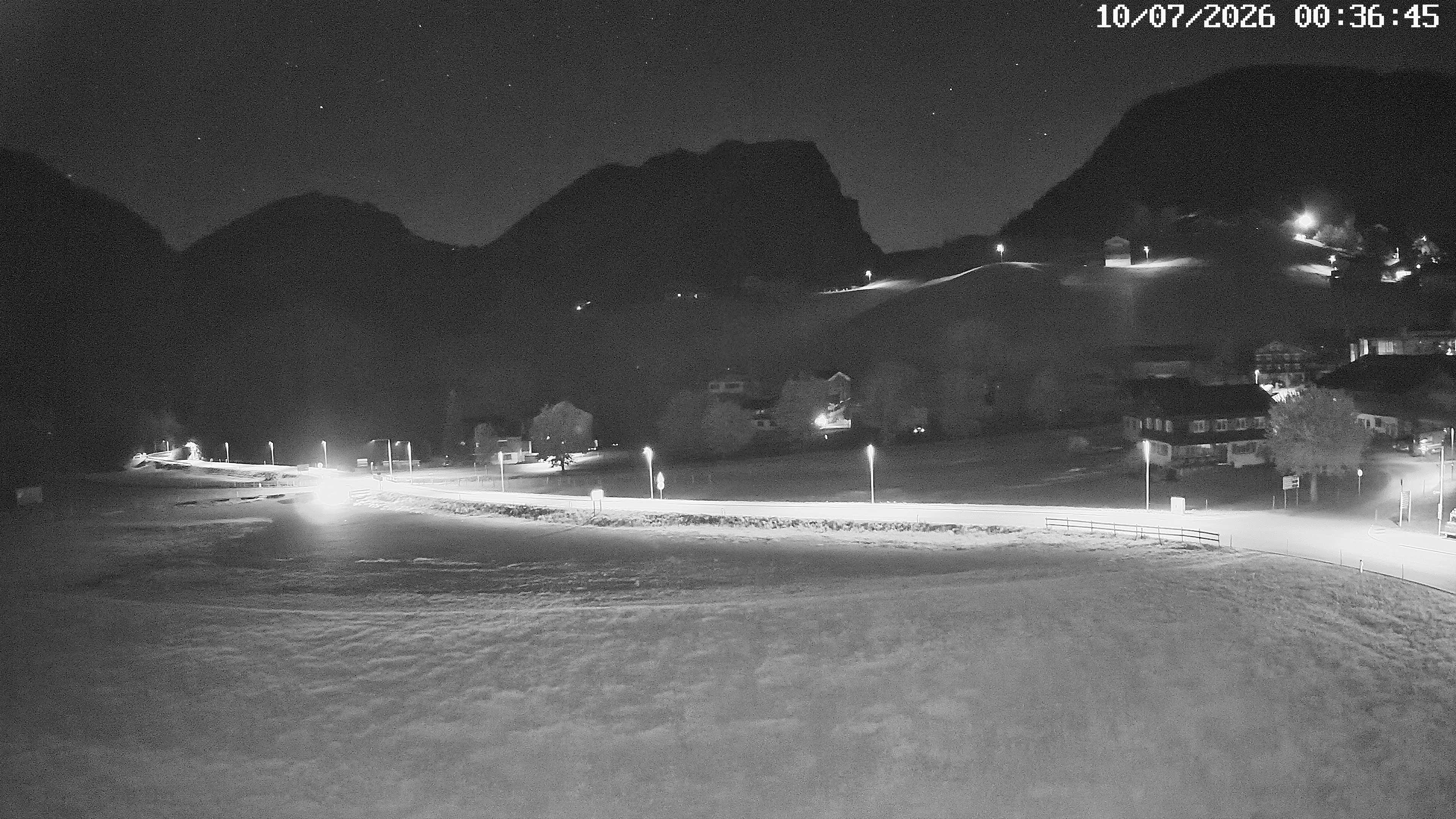Archiv Foto Webcam Schoppernau: Ausblick Hotel Elisabeth