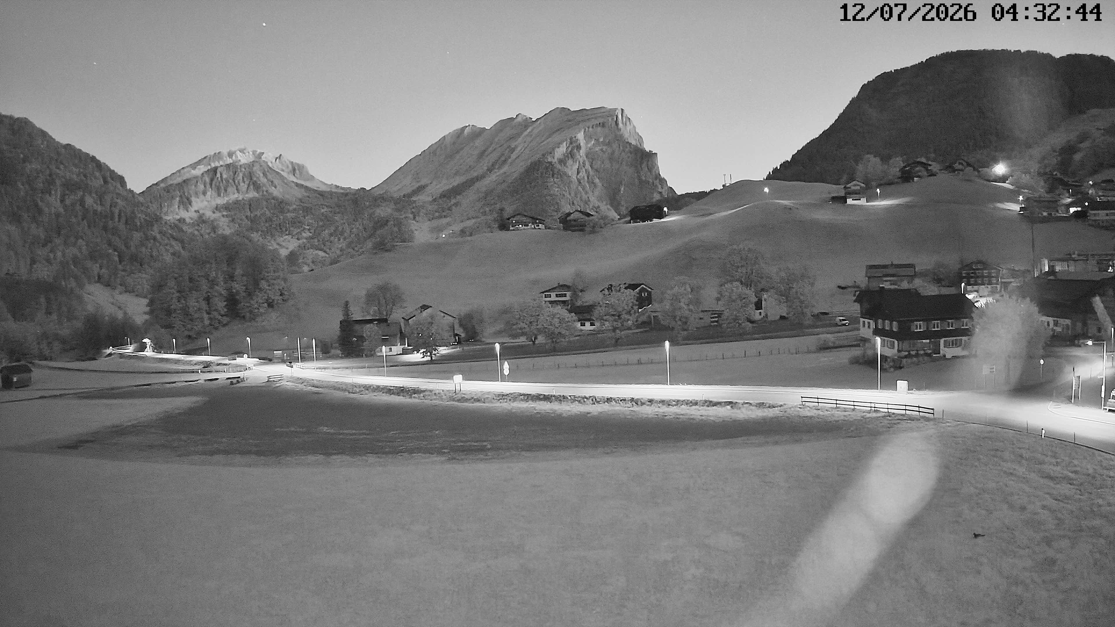 Archived image Webcam Schoppernau - Hotel Elisabeth
