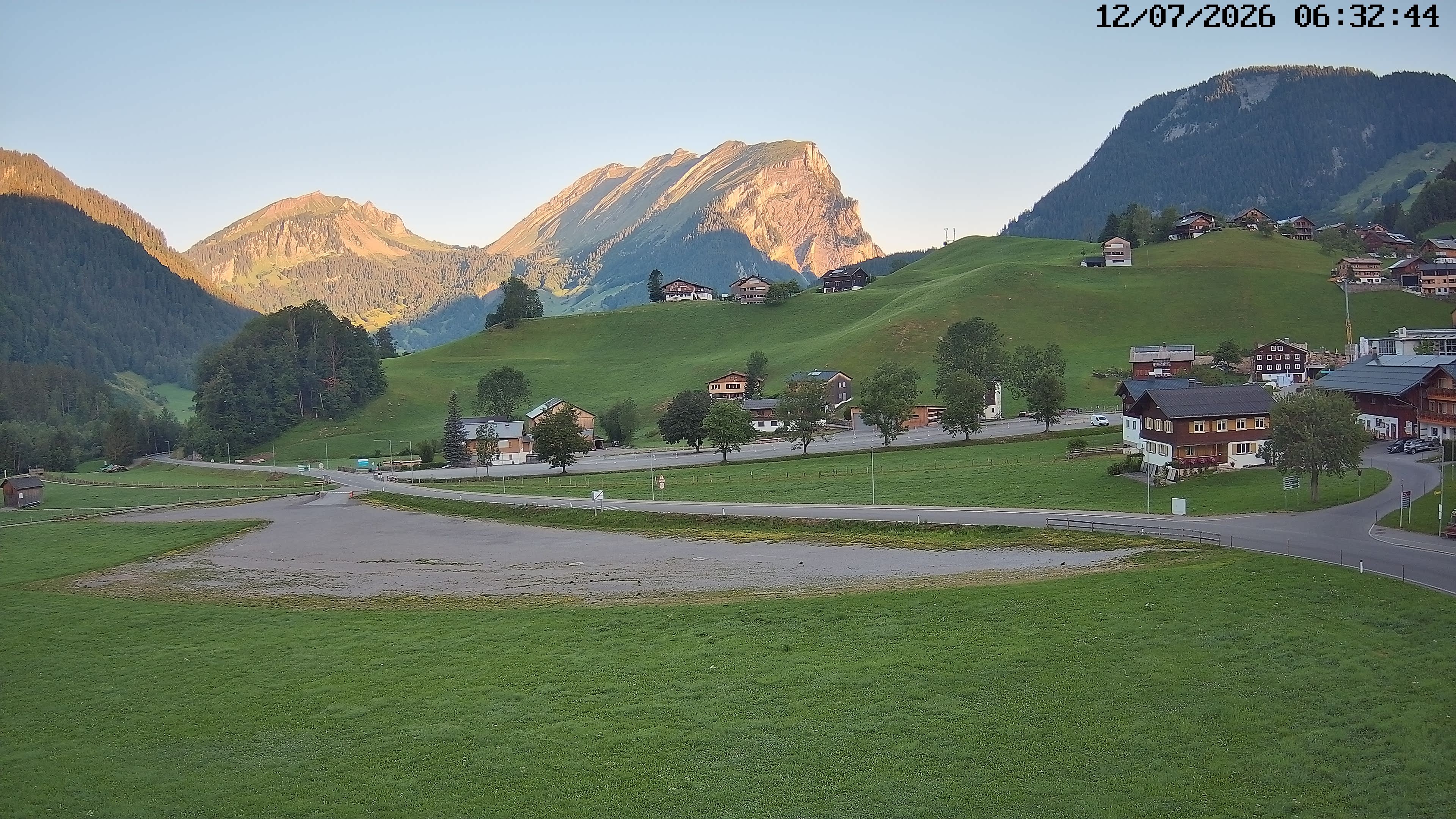 Archived image Webcam Schoppernau - Hotel Elisabeth