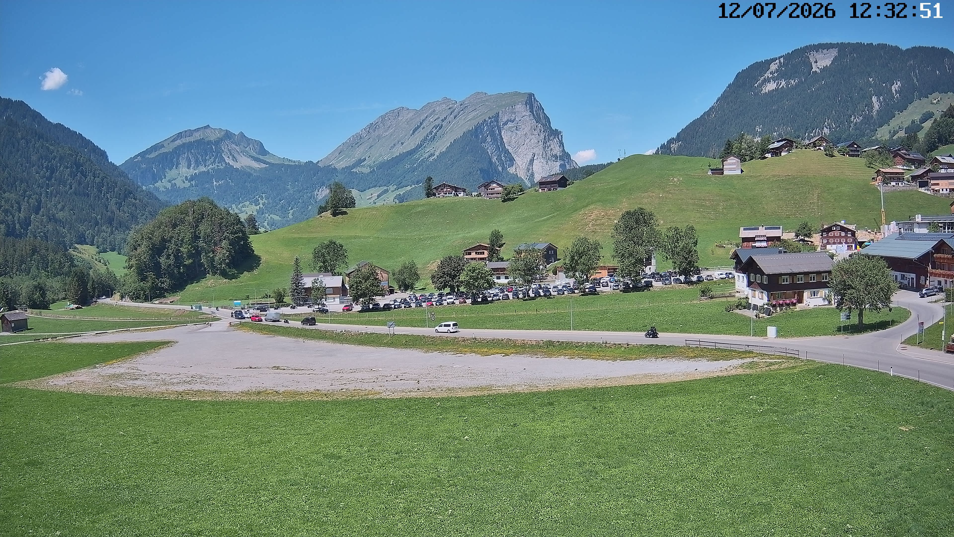 Archived image Webcam Schoppernau - Hotel Elisabeth