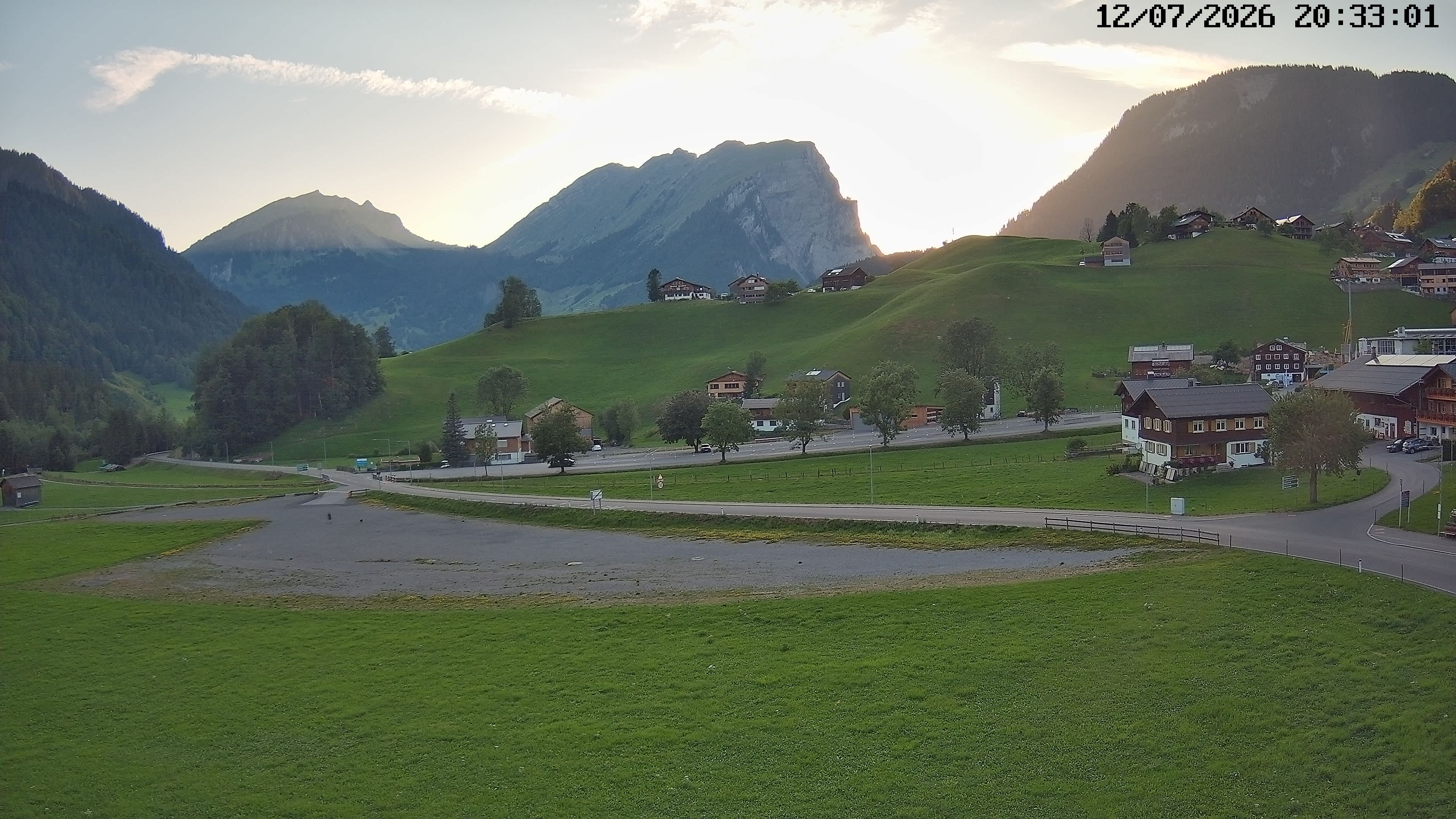Archived image Webcam Schoppernau - Hotel Elisabeth