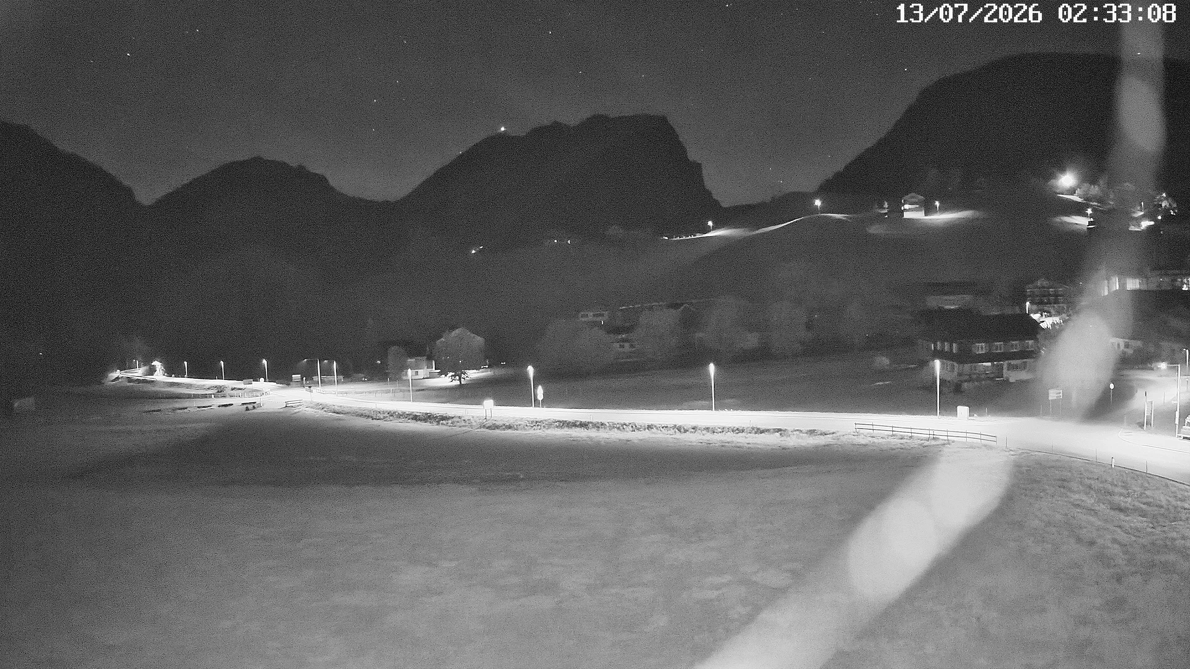 Archiv Foto Webcam Schoppernau: Ausblick Hotel Elisabeth