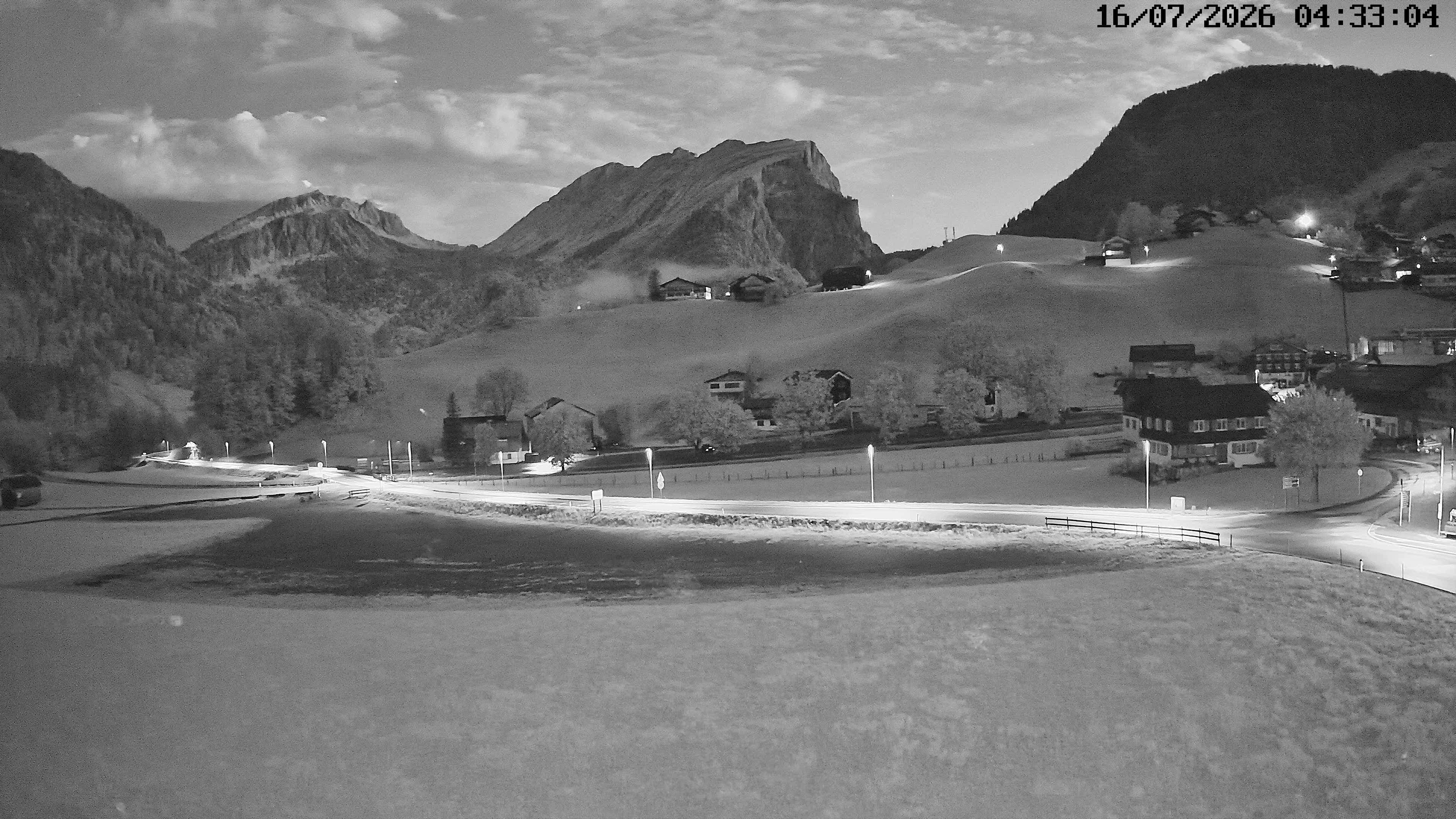 Archived image Webcam Schoppernau - Hotel Elisabeth