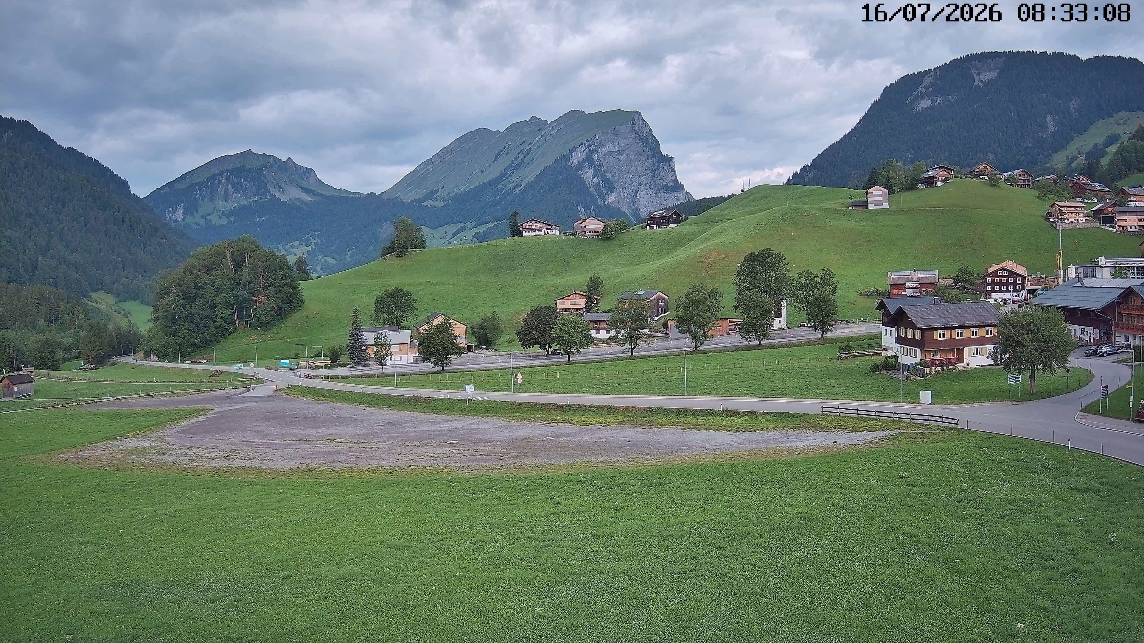 Archived image Webcam Schoppernau - Hotel Elisabeth