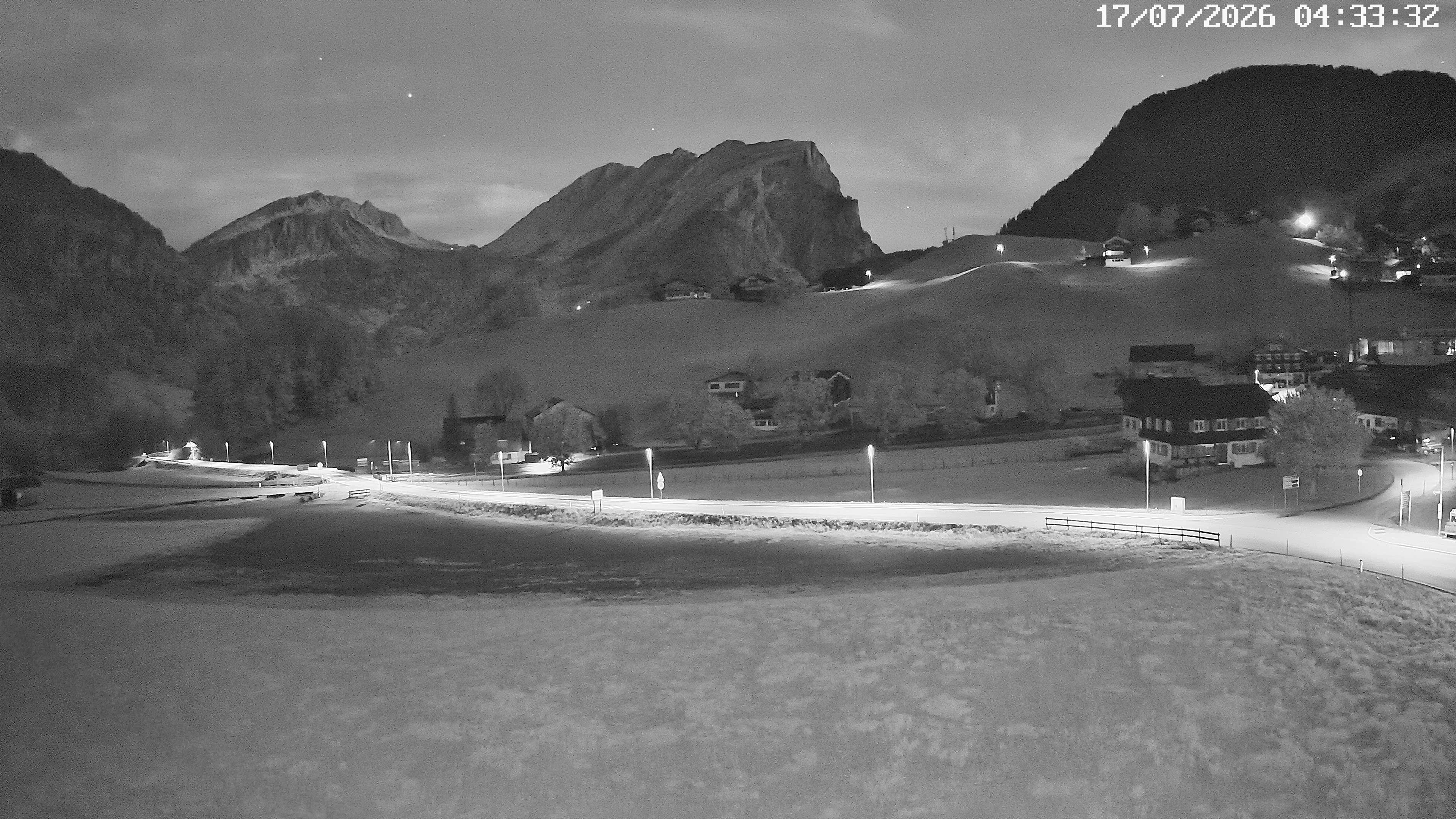 Archiv Foto Webcam Schoppernau: Ausblick Hotel Elisabeth