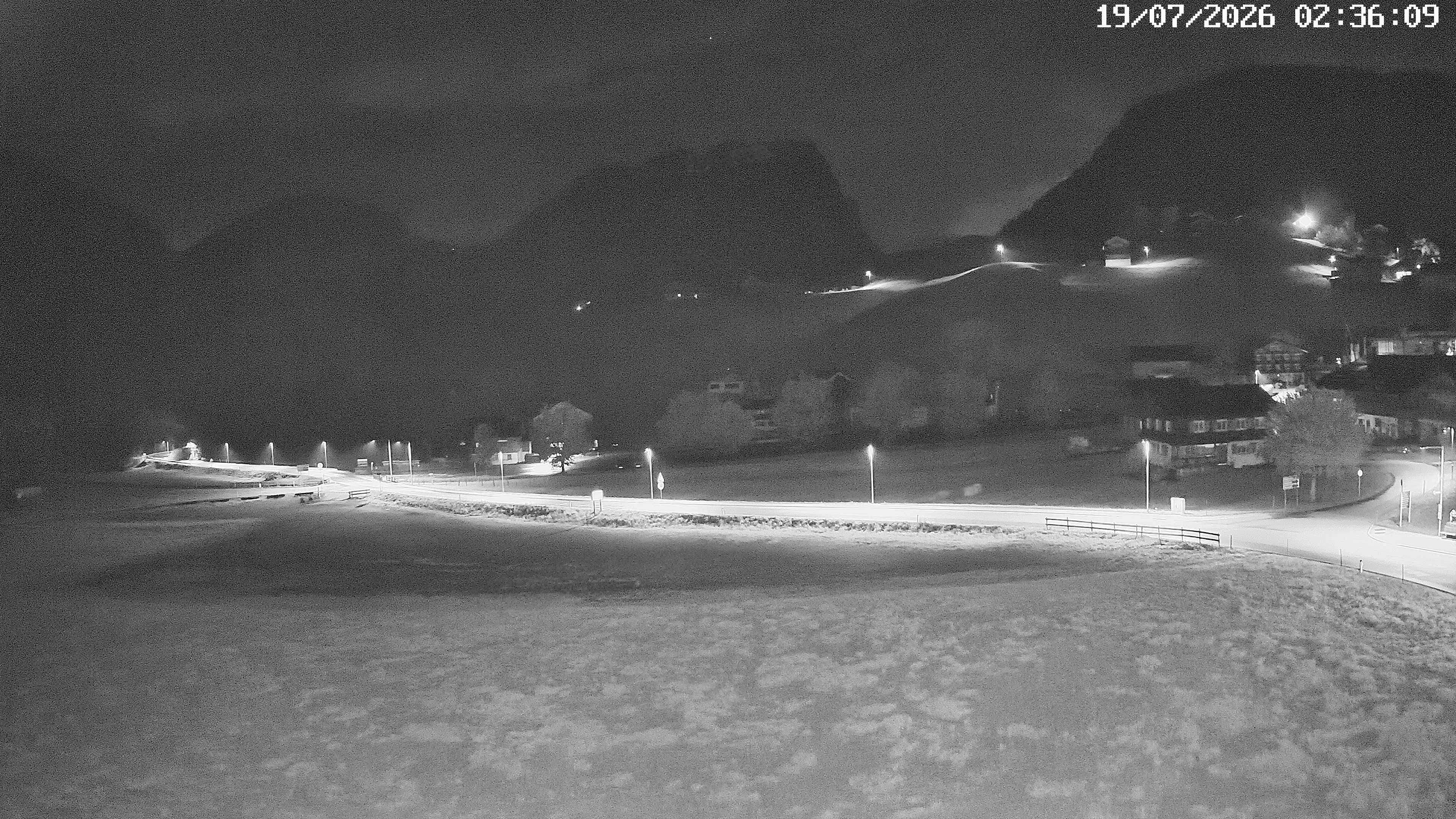 Archiv Foto Webcam Schoppernau: Ausblick Hotel Elisabeth
