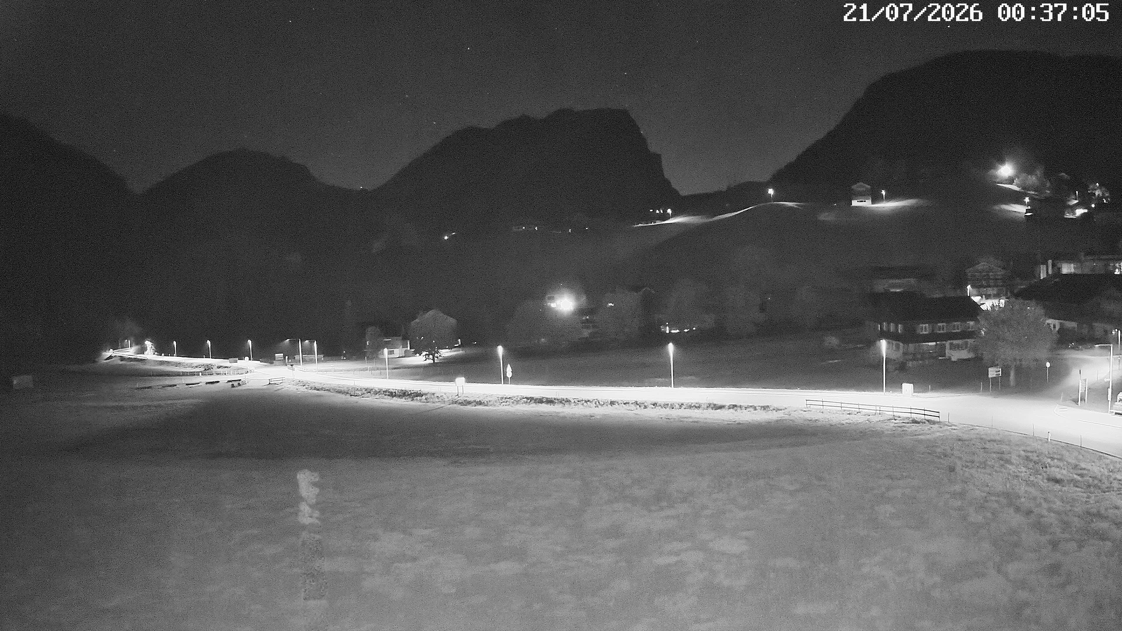 Archiv Foto Webcam Schoppernau: Ausblick Hotel Elisabeth
