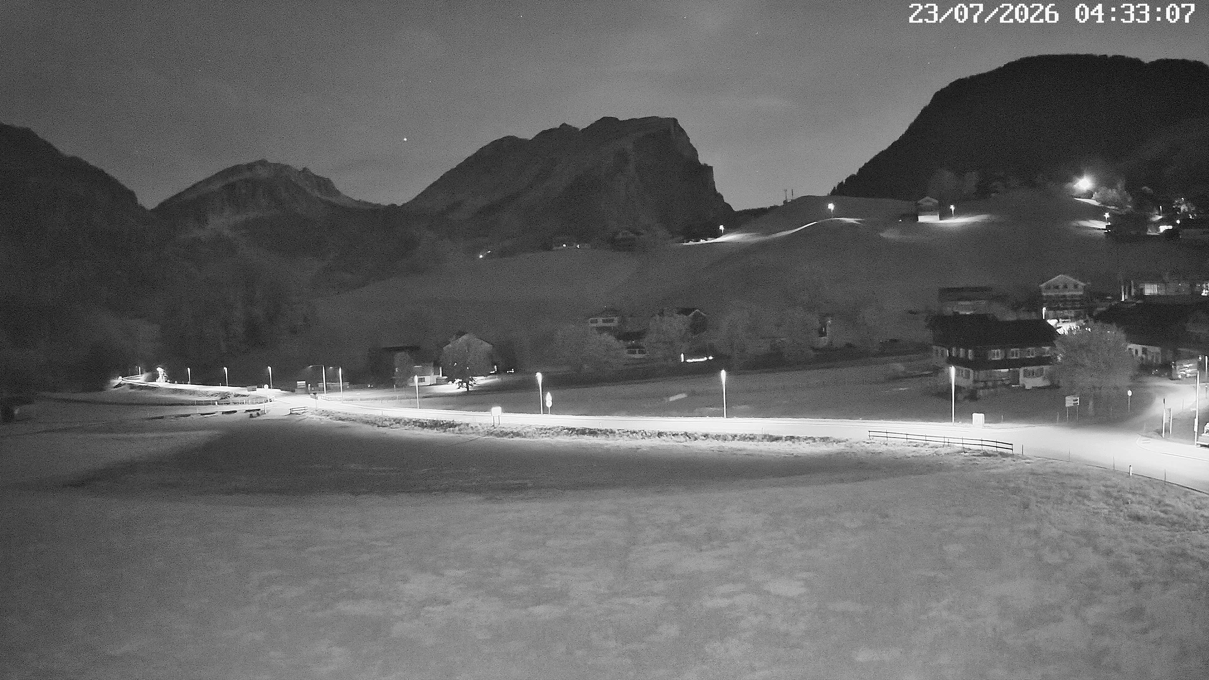 Archiv Foto Webcam Schoppernau: Ausblick Hotel Elisabeth
