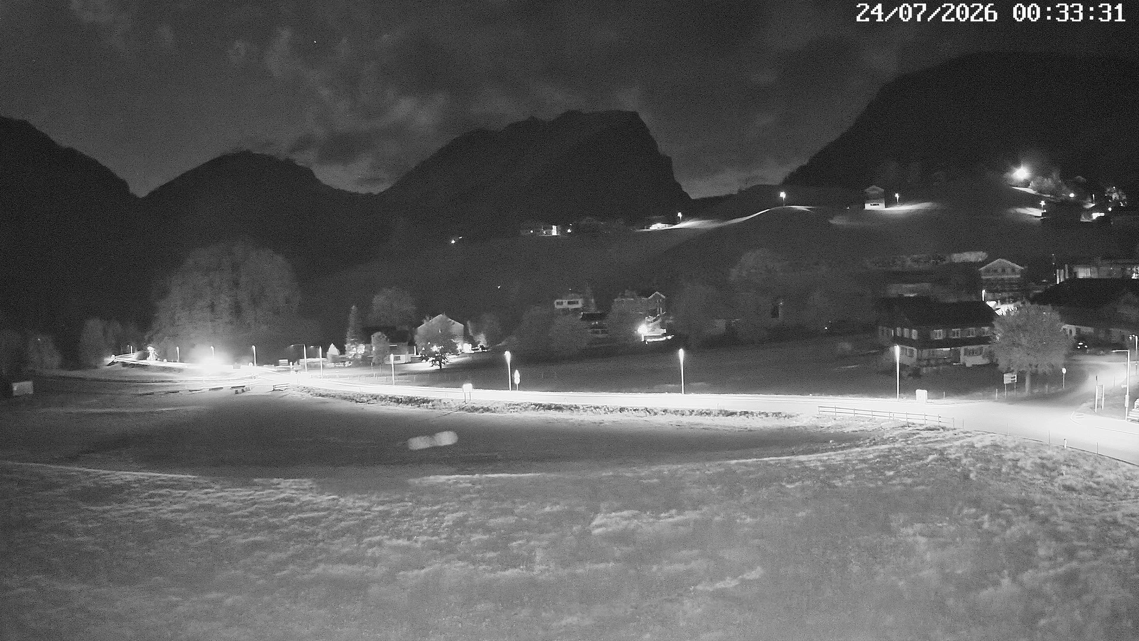Archiv Foto Webcam Schoppernau: Ausblick Hotel Elisabeth
