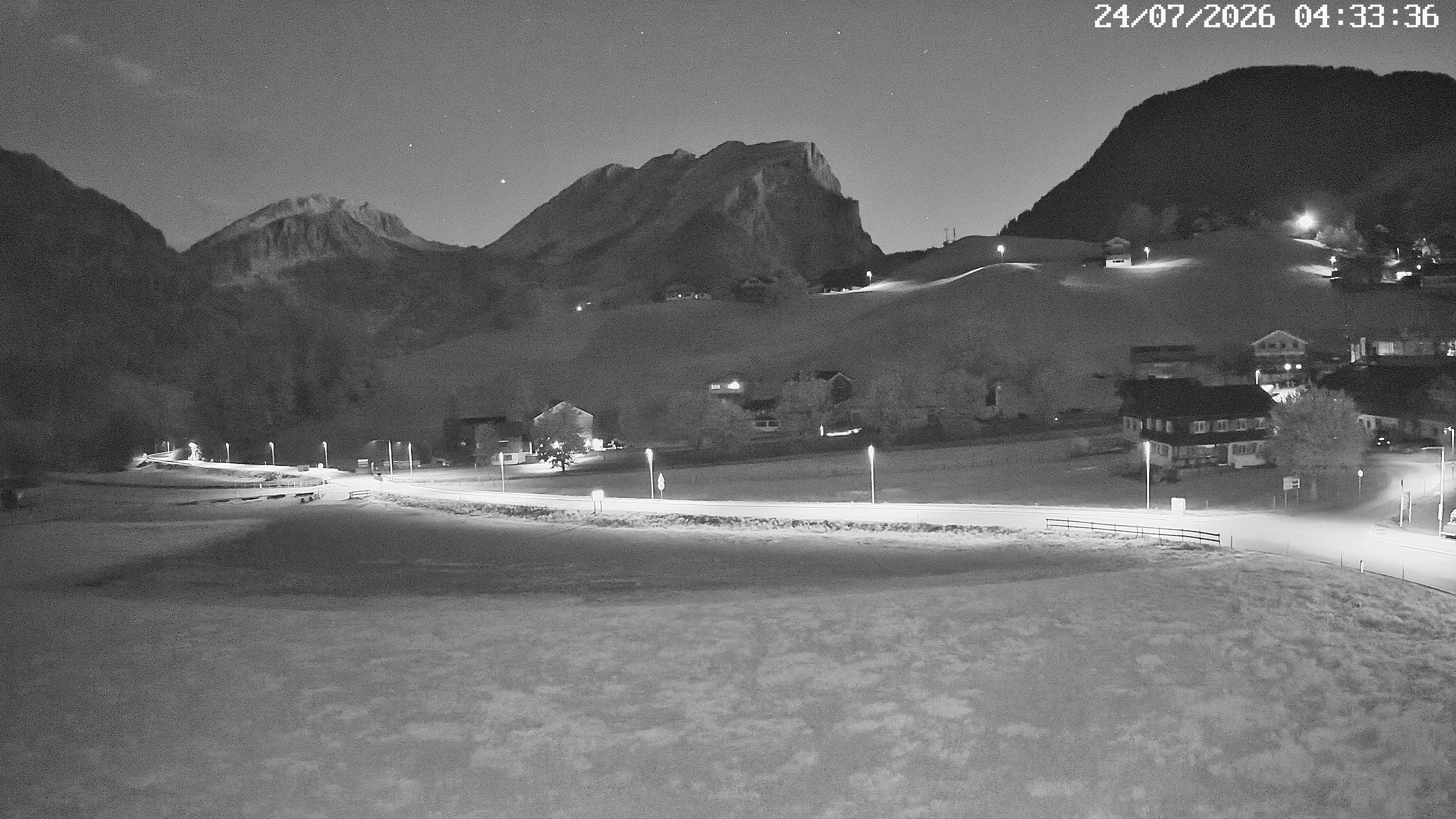 Archiv Foto Webcam Schoppernau: Ausblick Hotel Elisabeth