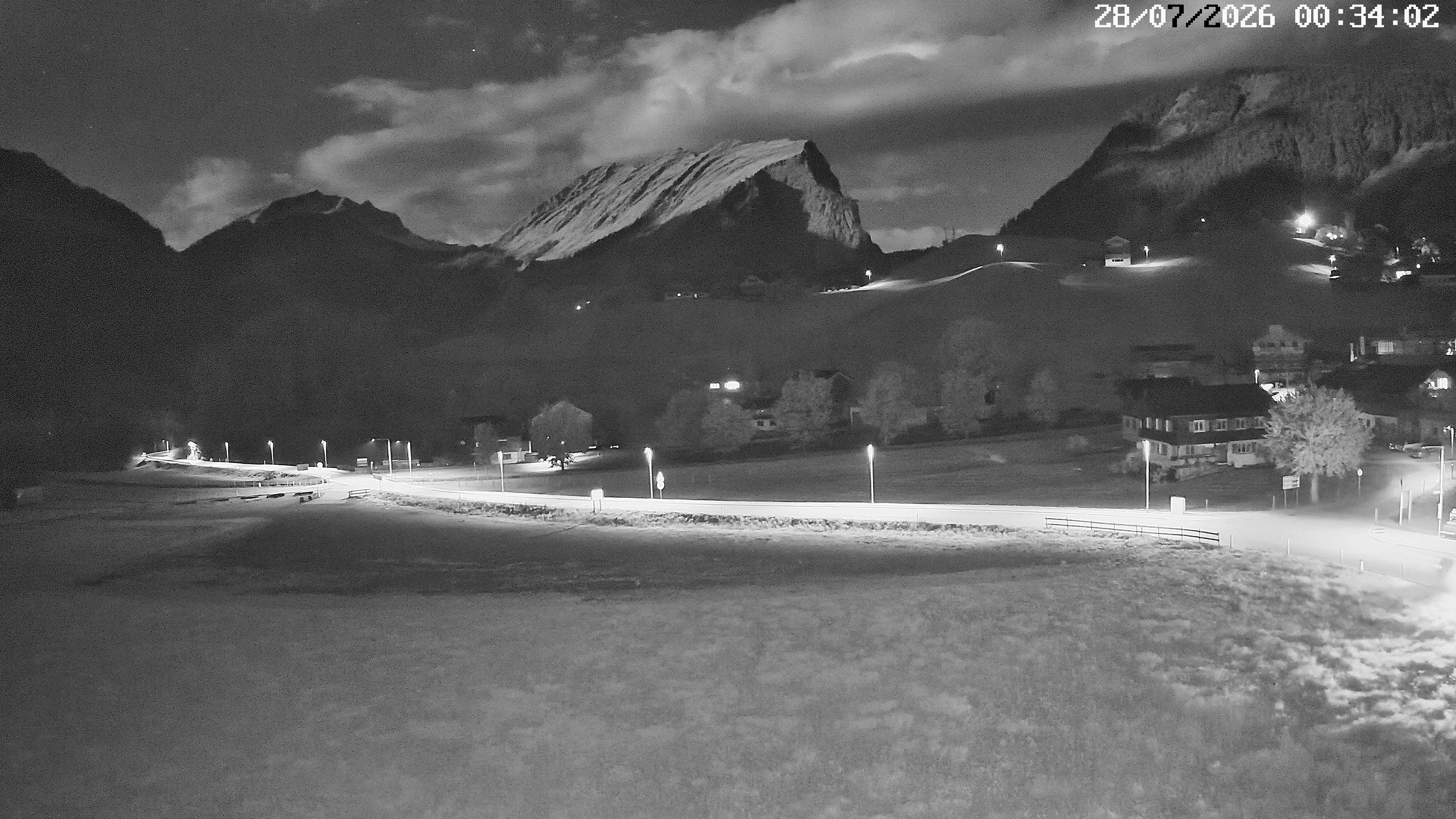 Archiv Foto Webcam Schoppernau: Ausblick Hotel Elisabeth