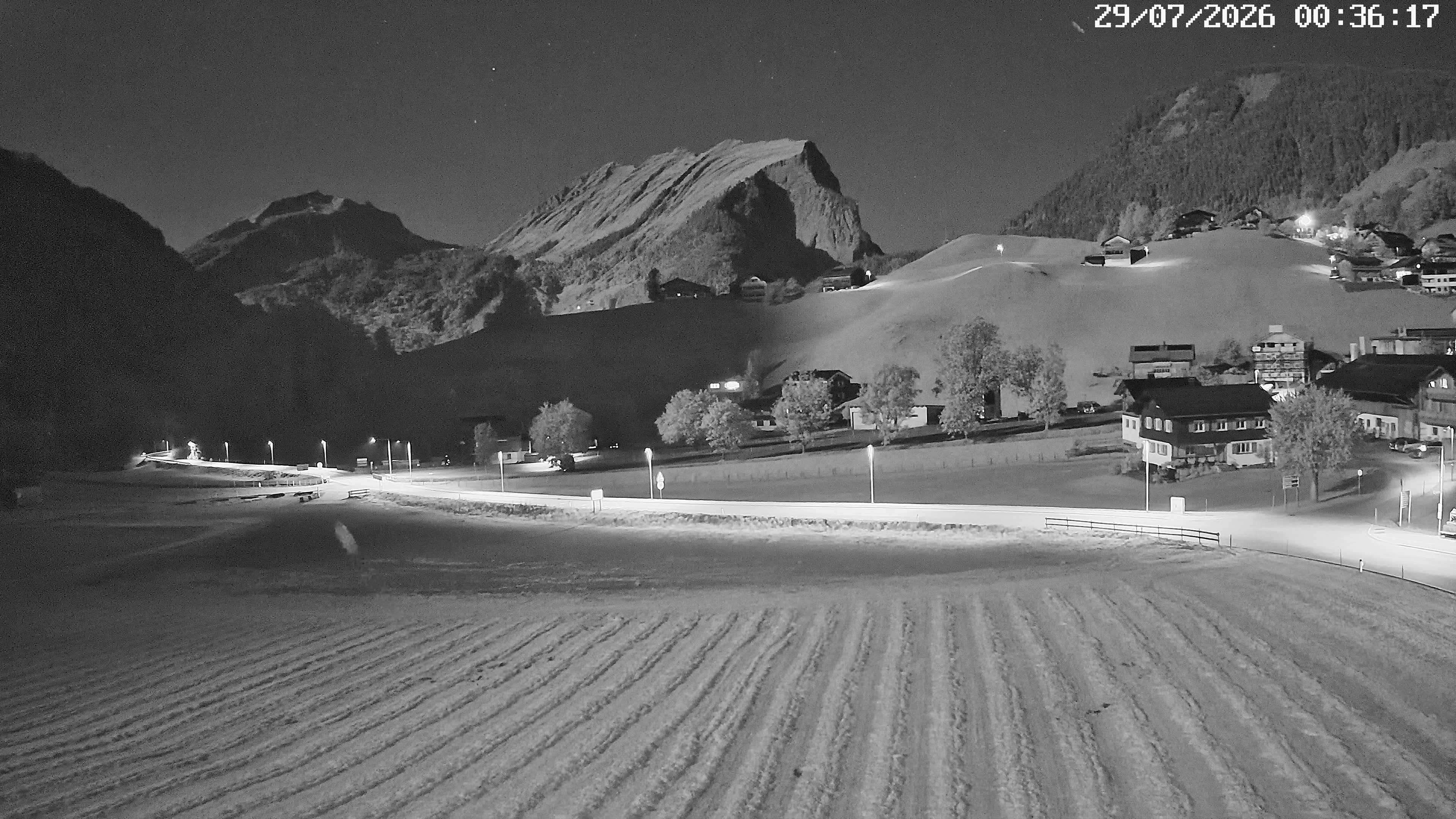 Archiv Foto Webcam Schoppernau: Ausblick Hotel Elisabeth