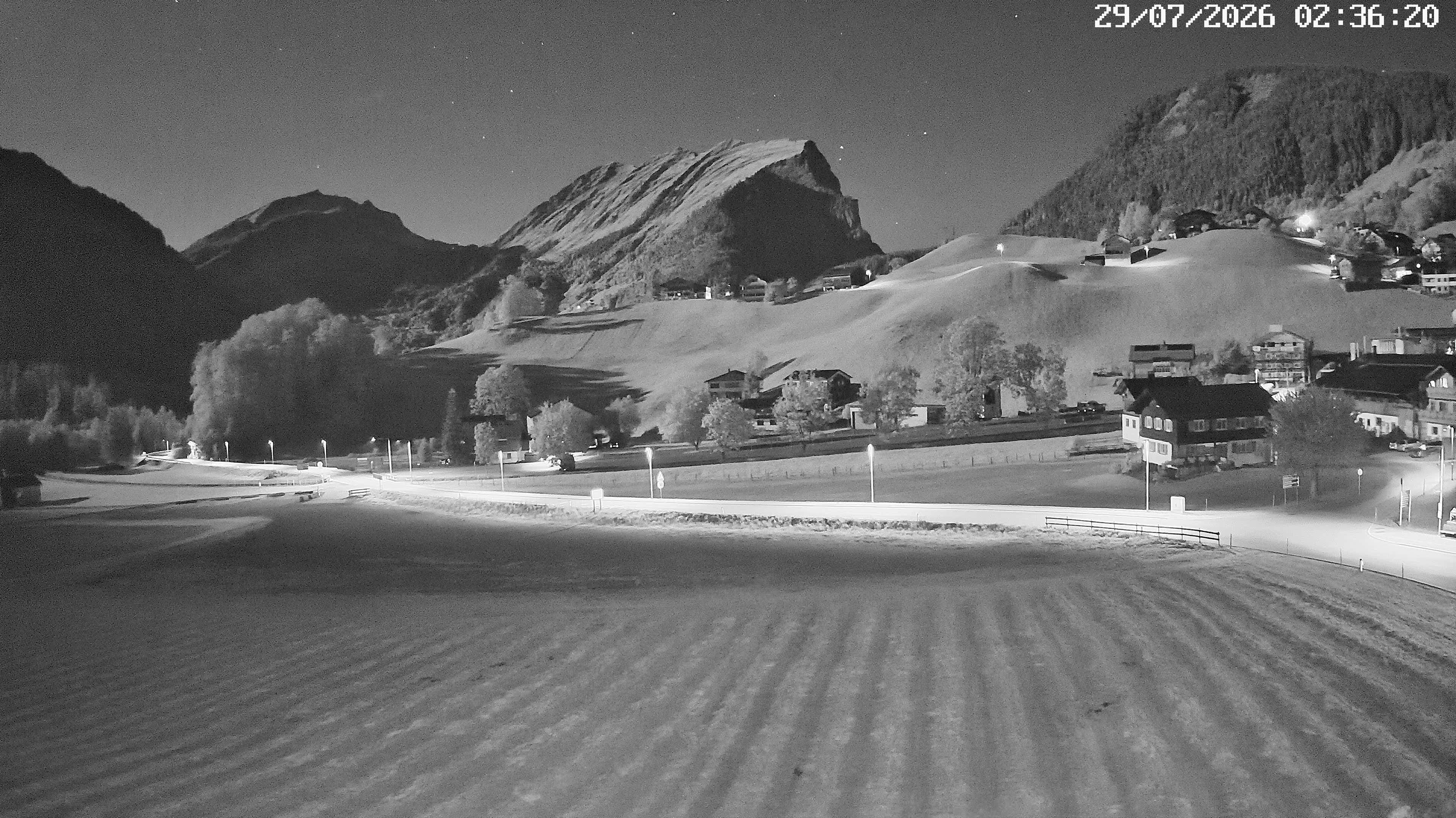 Archiv Foto Webcam Schoppernau: Ausblick Hotel Elisabeth