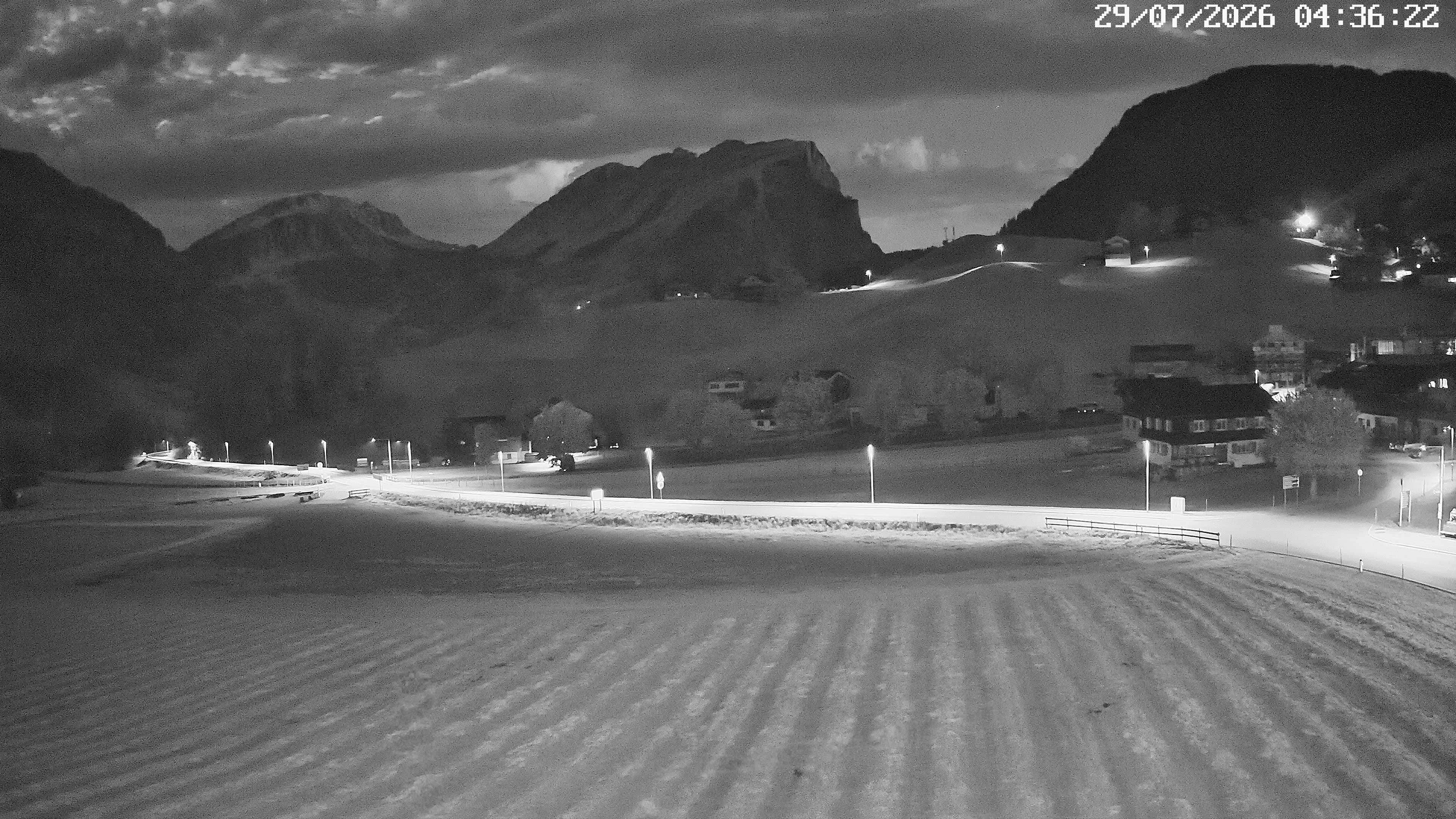 Archiv Foto Webcam Schoppernau: Ausblick Hotel Elisabeth