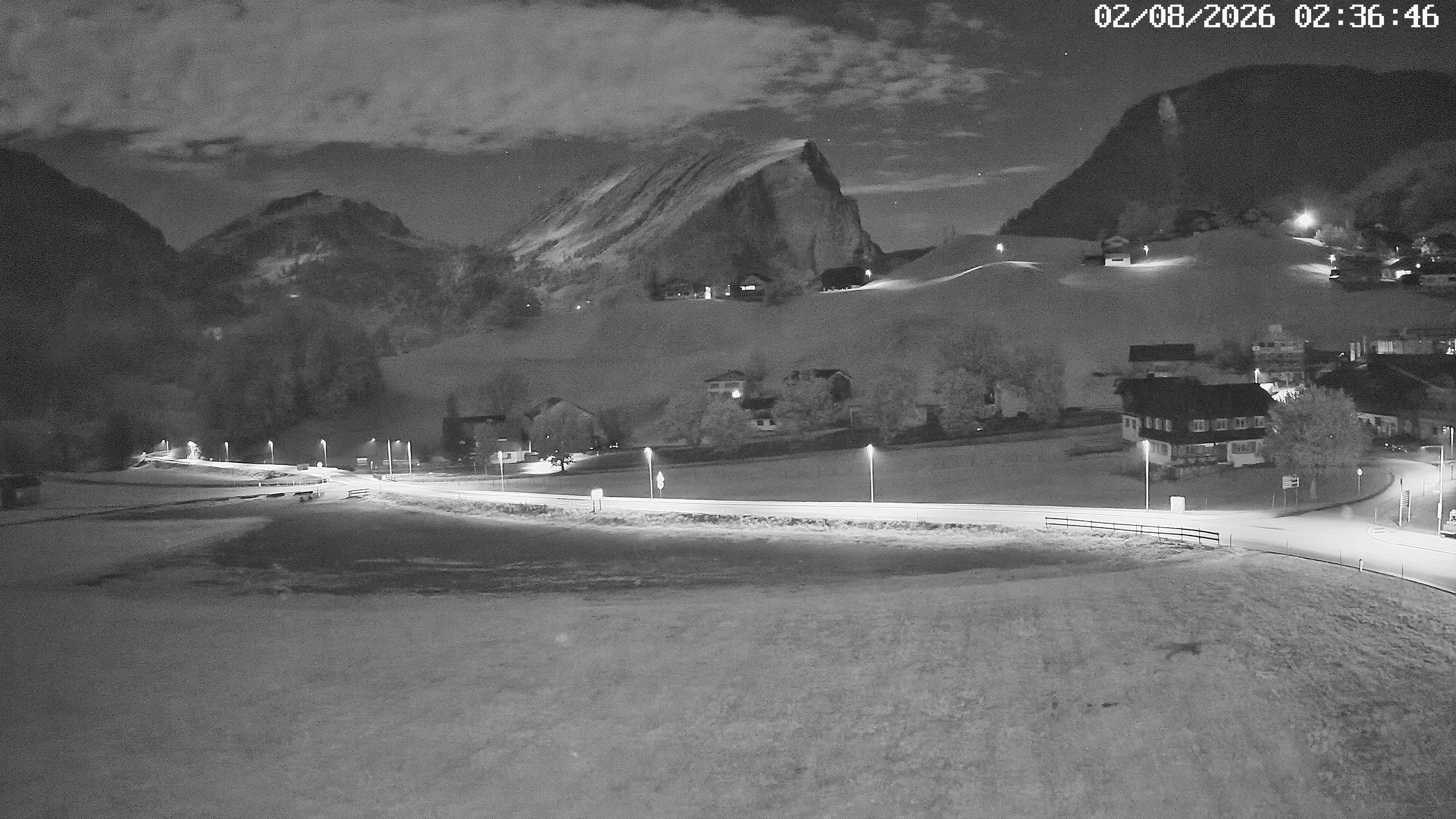 Archived image Webcam Schoppernau - Hotel Elisabeth