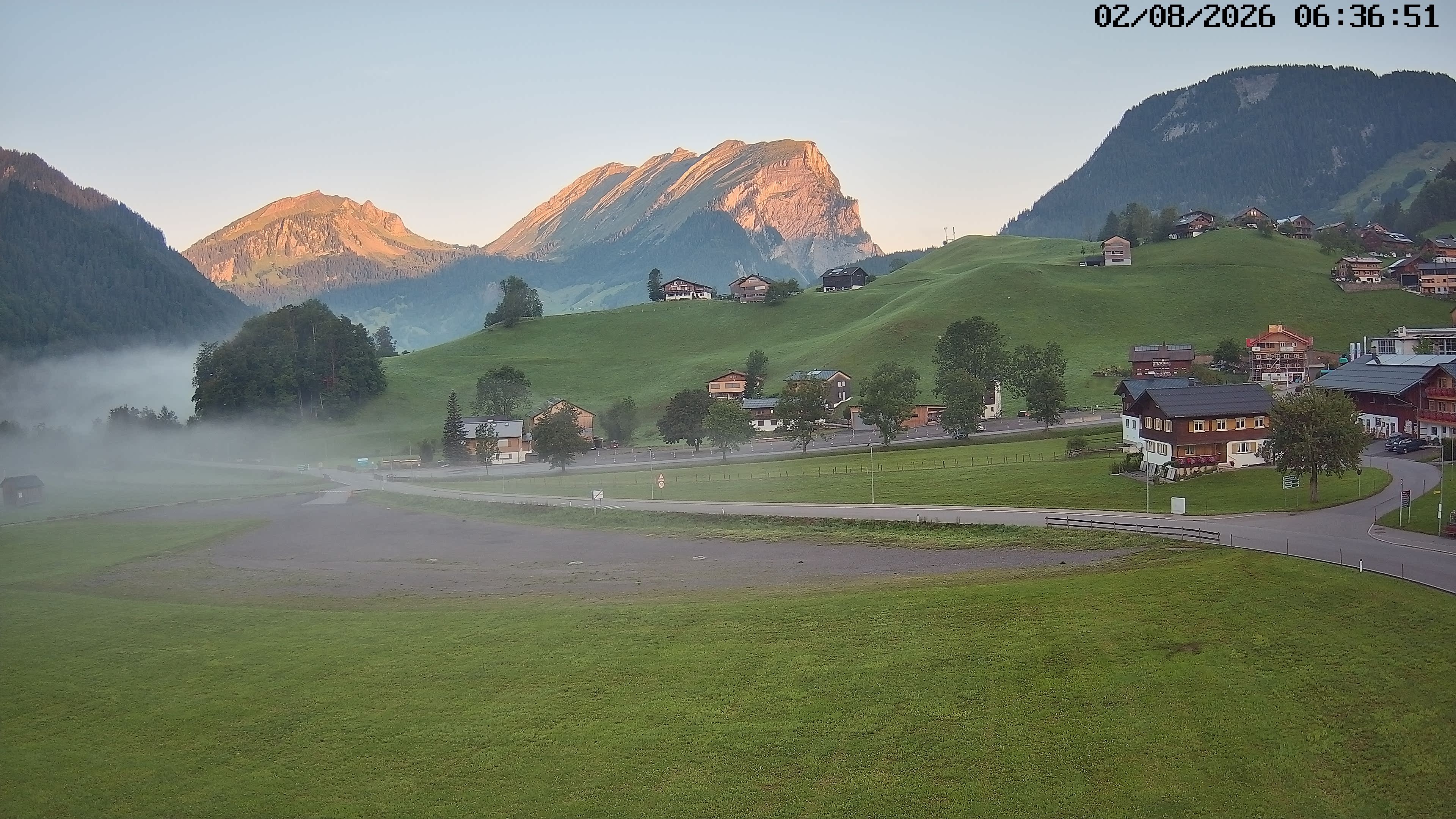 Archived image Webcam Schoppernau - Hotel Elisabeth