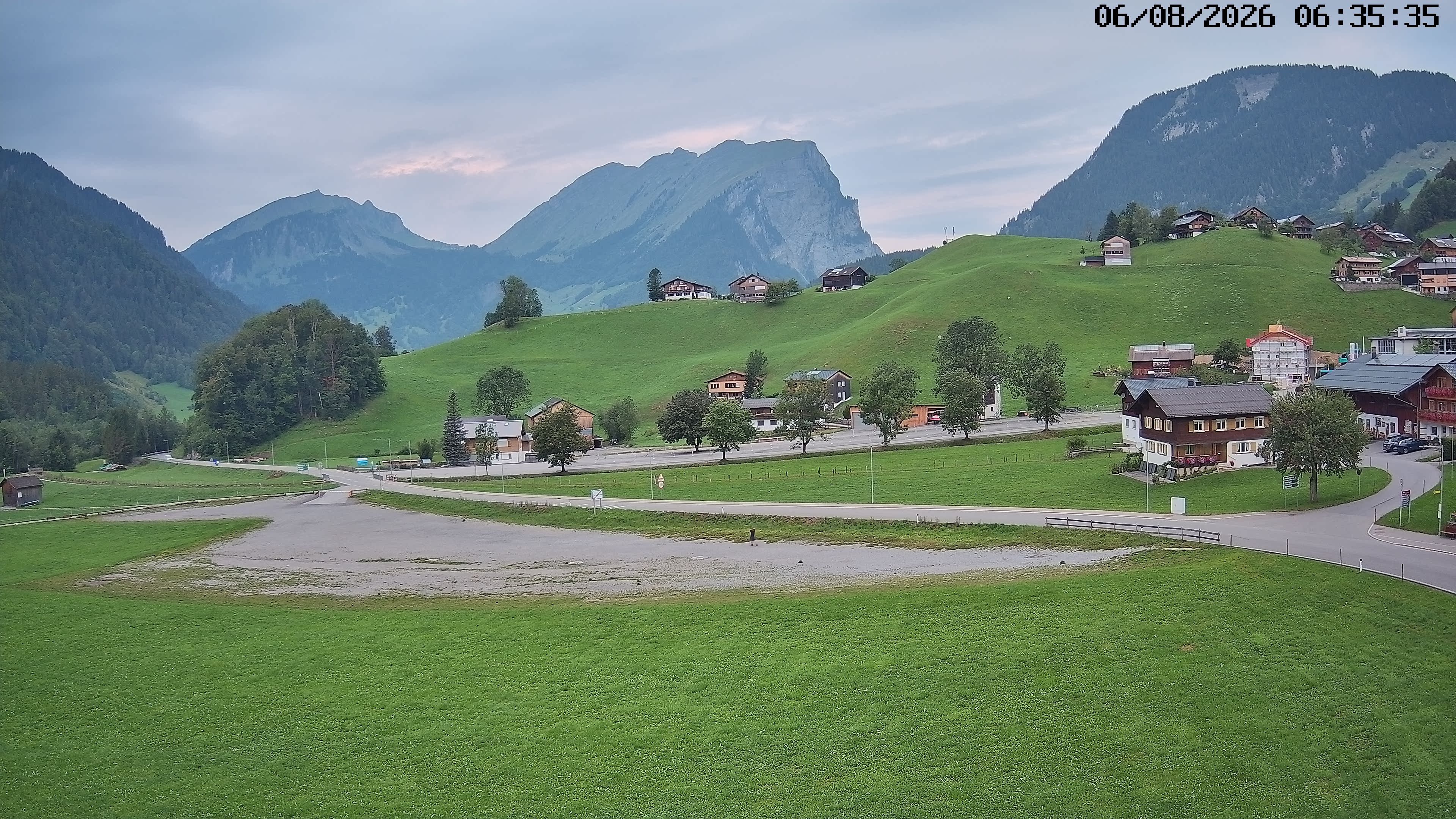 Archived image Webcam Schoppernau - Hotel Elisabeth