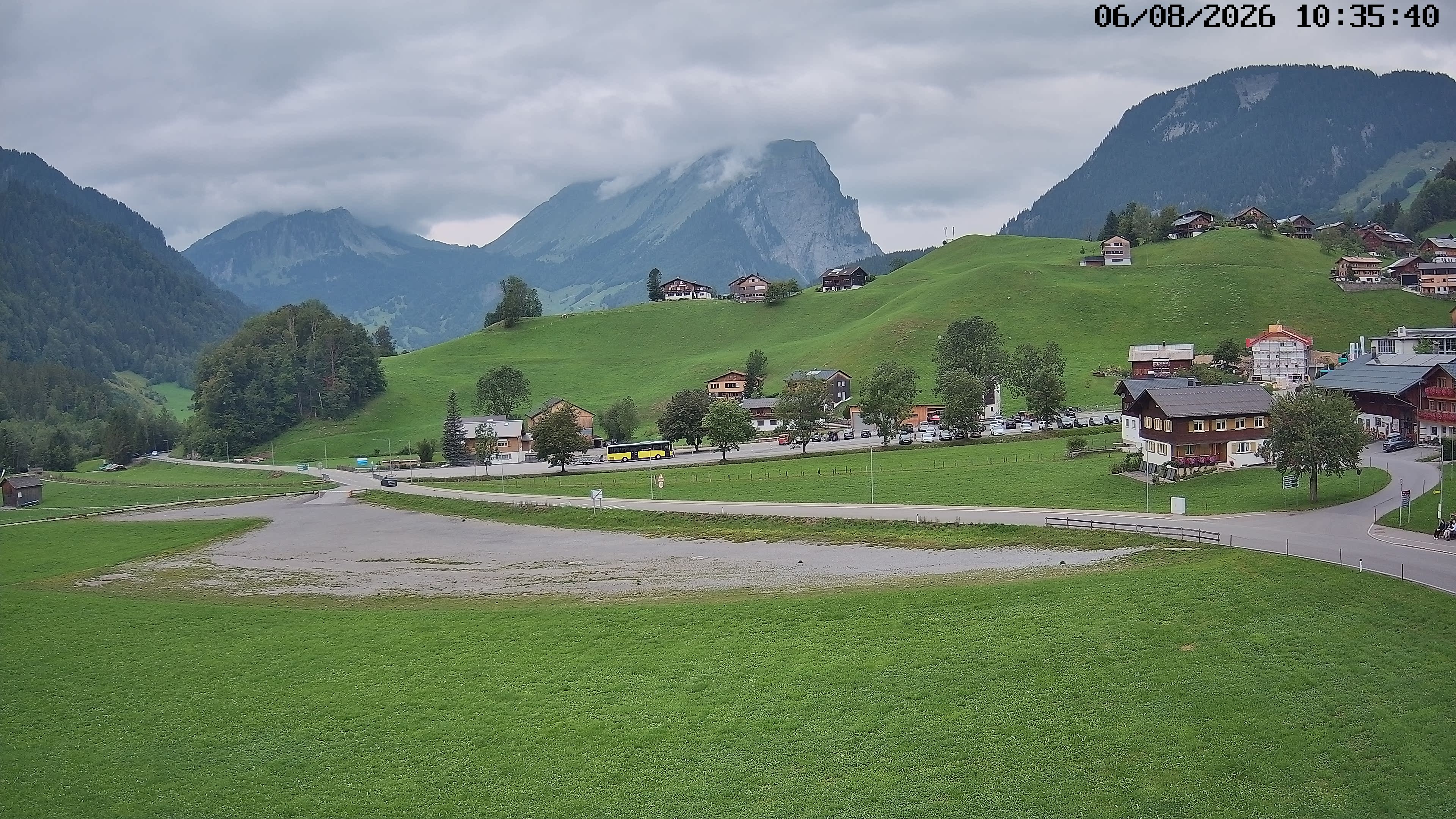 Archived image Webcam Schoppernau - Hotel Elisabeth