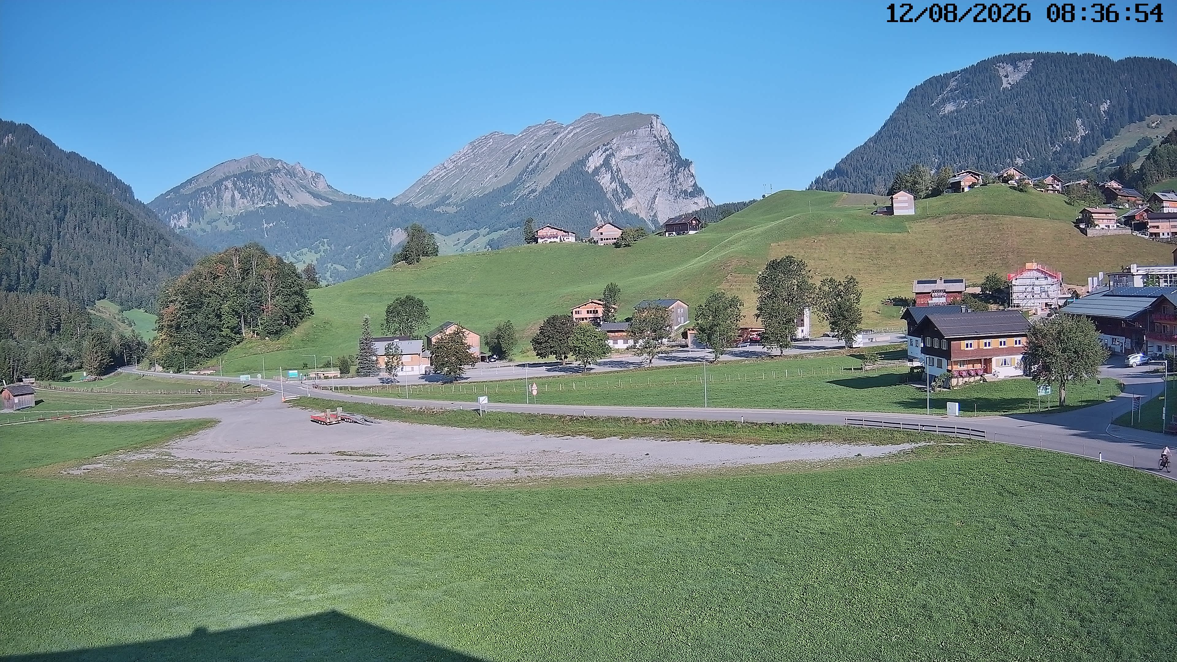Archived image Webcam Schoppernau - Hotel Elisabeth