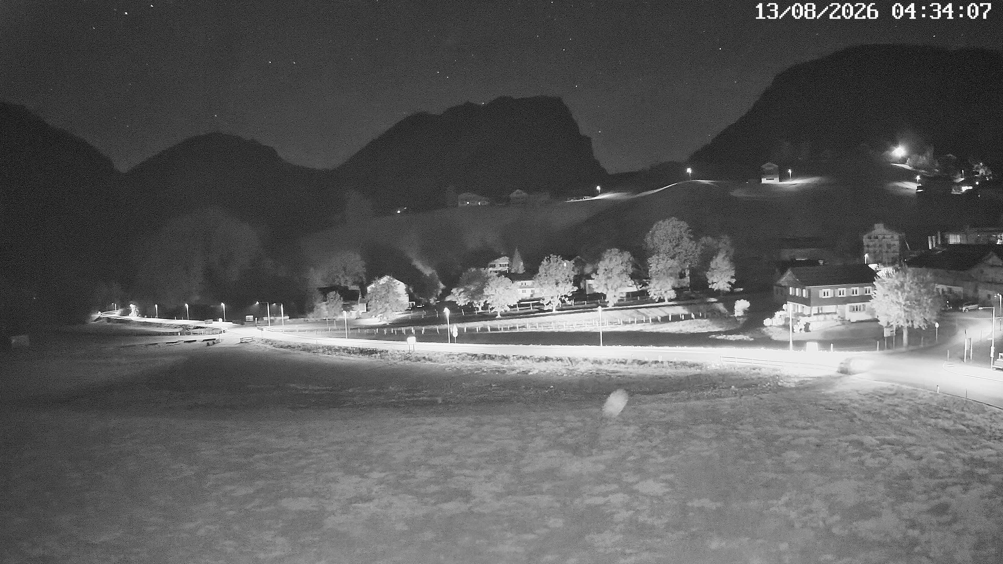 Archiv Foto Webcam Schoppernau: Ausblick Hotel Elisabeth