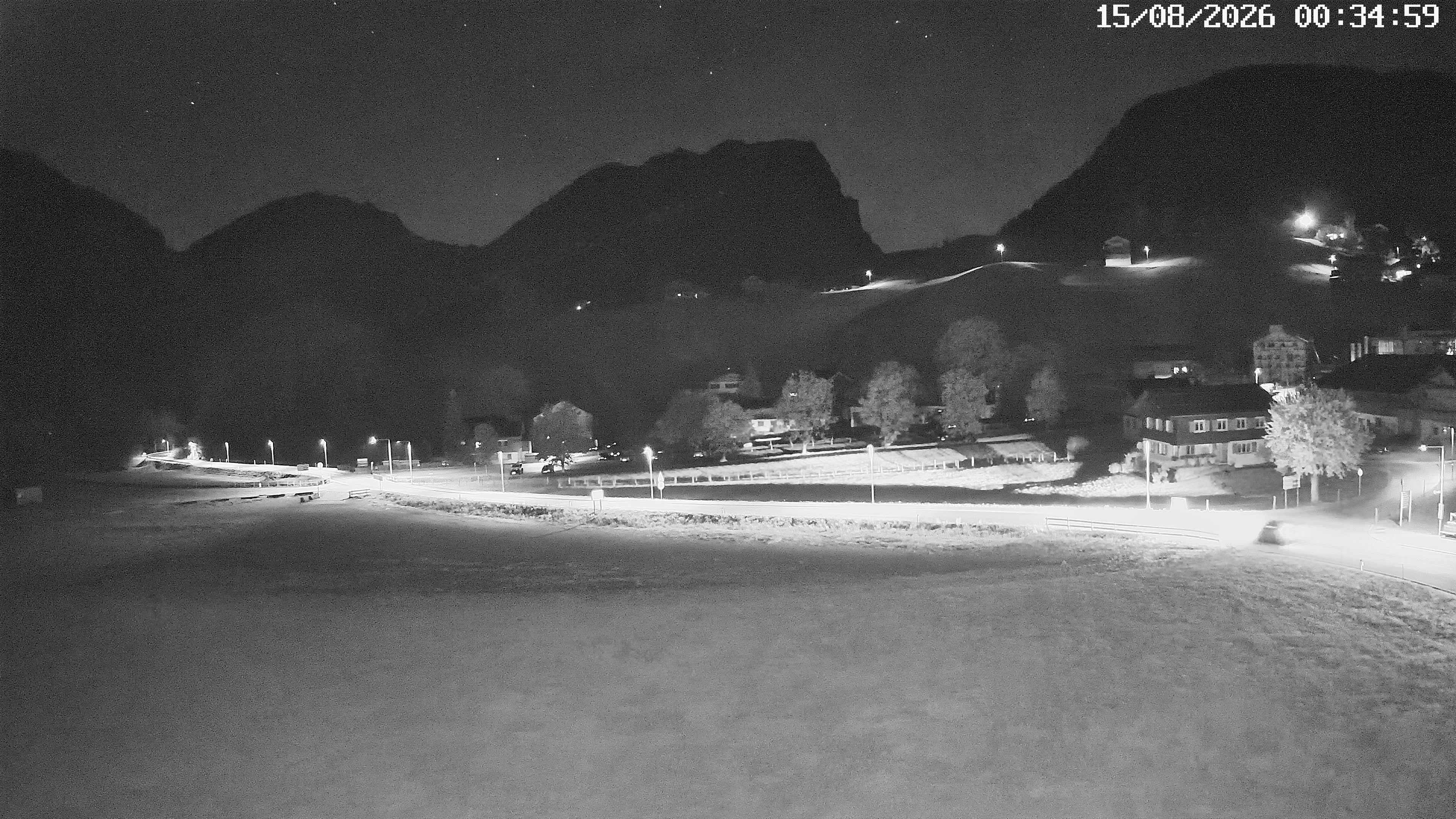 Archiv Foto Webcam Schoppernau: Ausblick Hotel Elisabeth