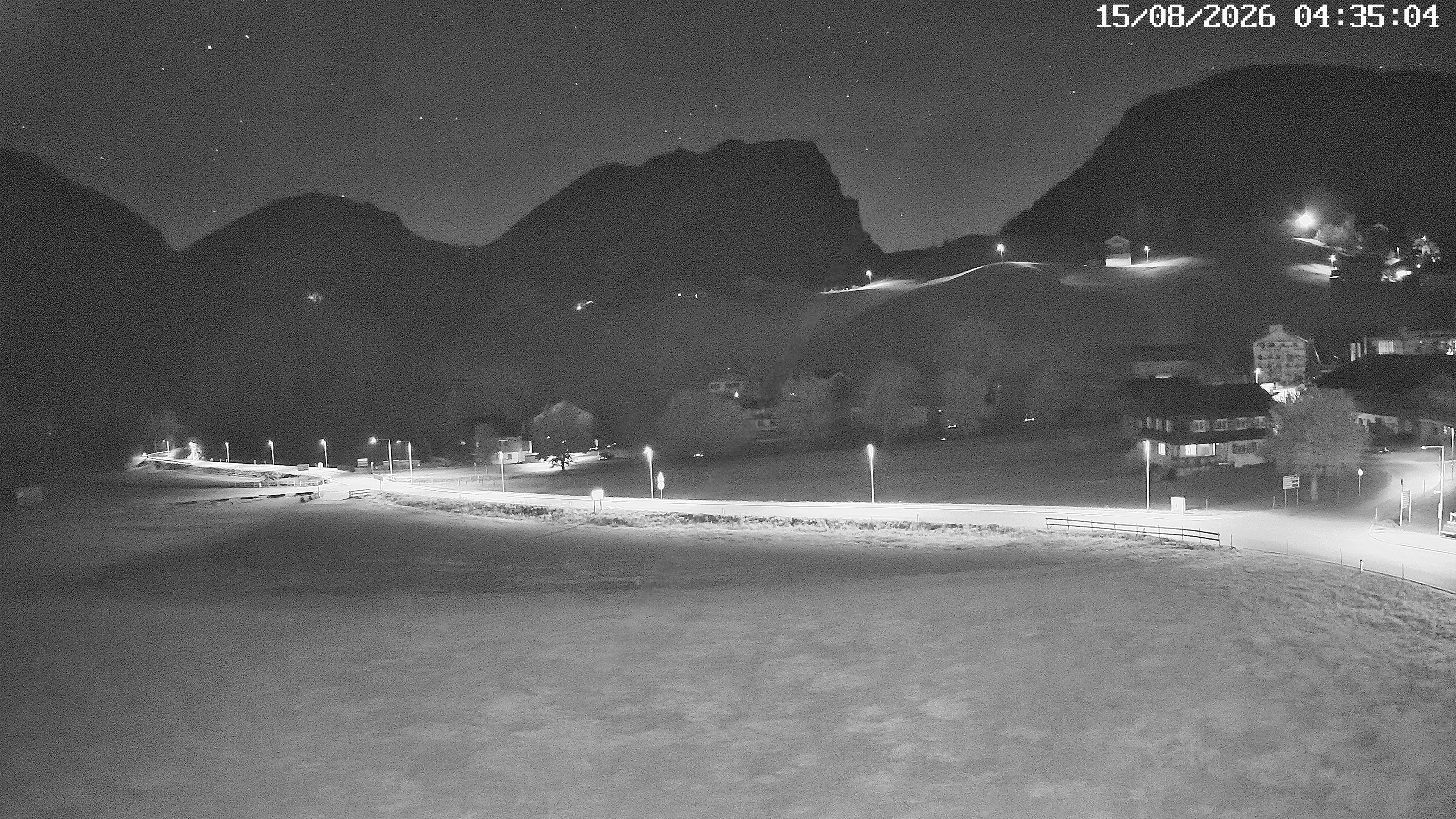 Archiv Foto Webcam Schoppernau: Ausblick Hotel Elisabeth