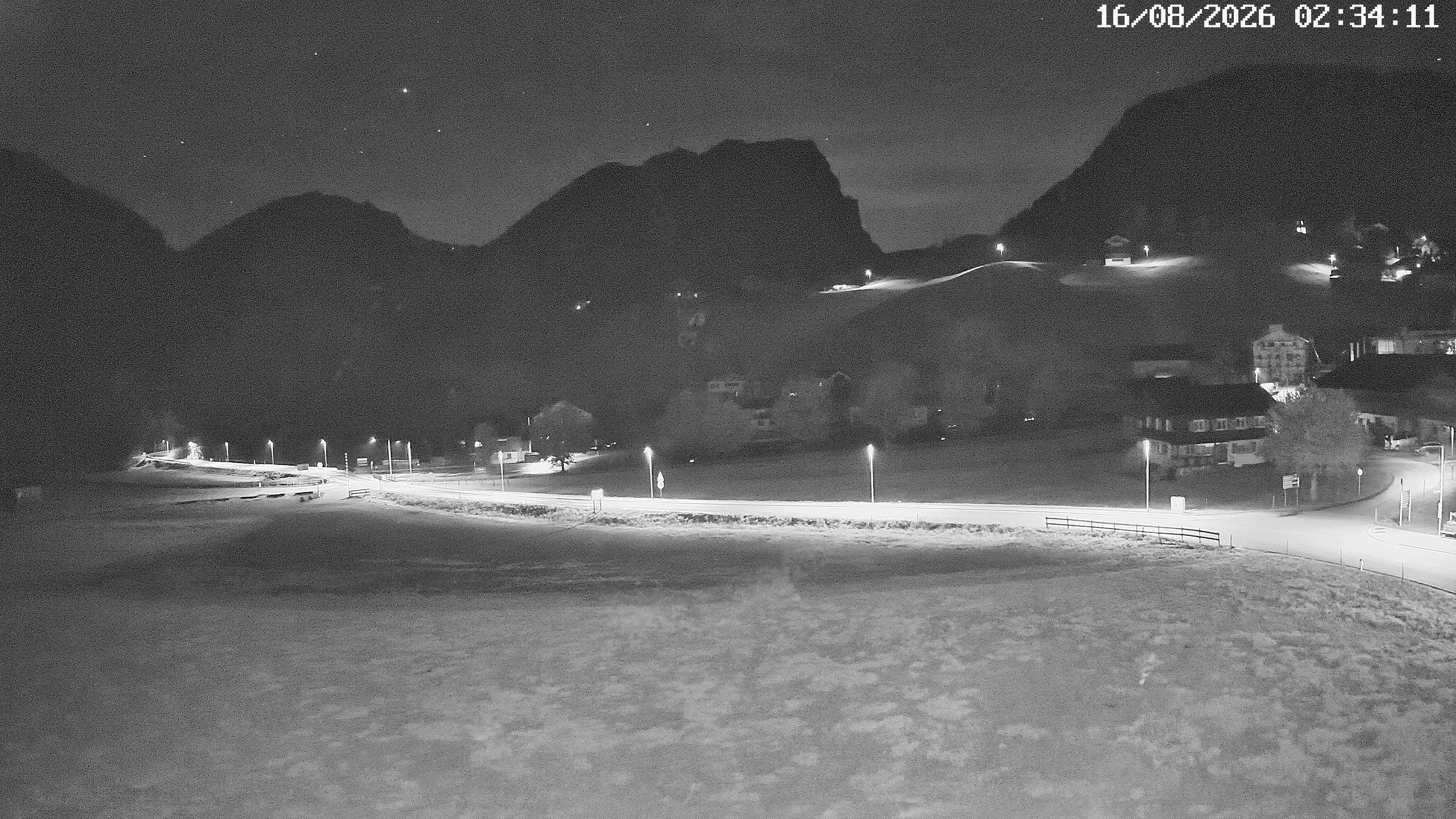 Archiv Foto Webcam Schoppernau: Ausblick Hotel Elisabeth