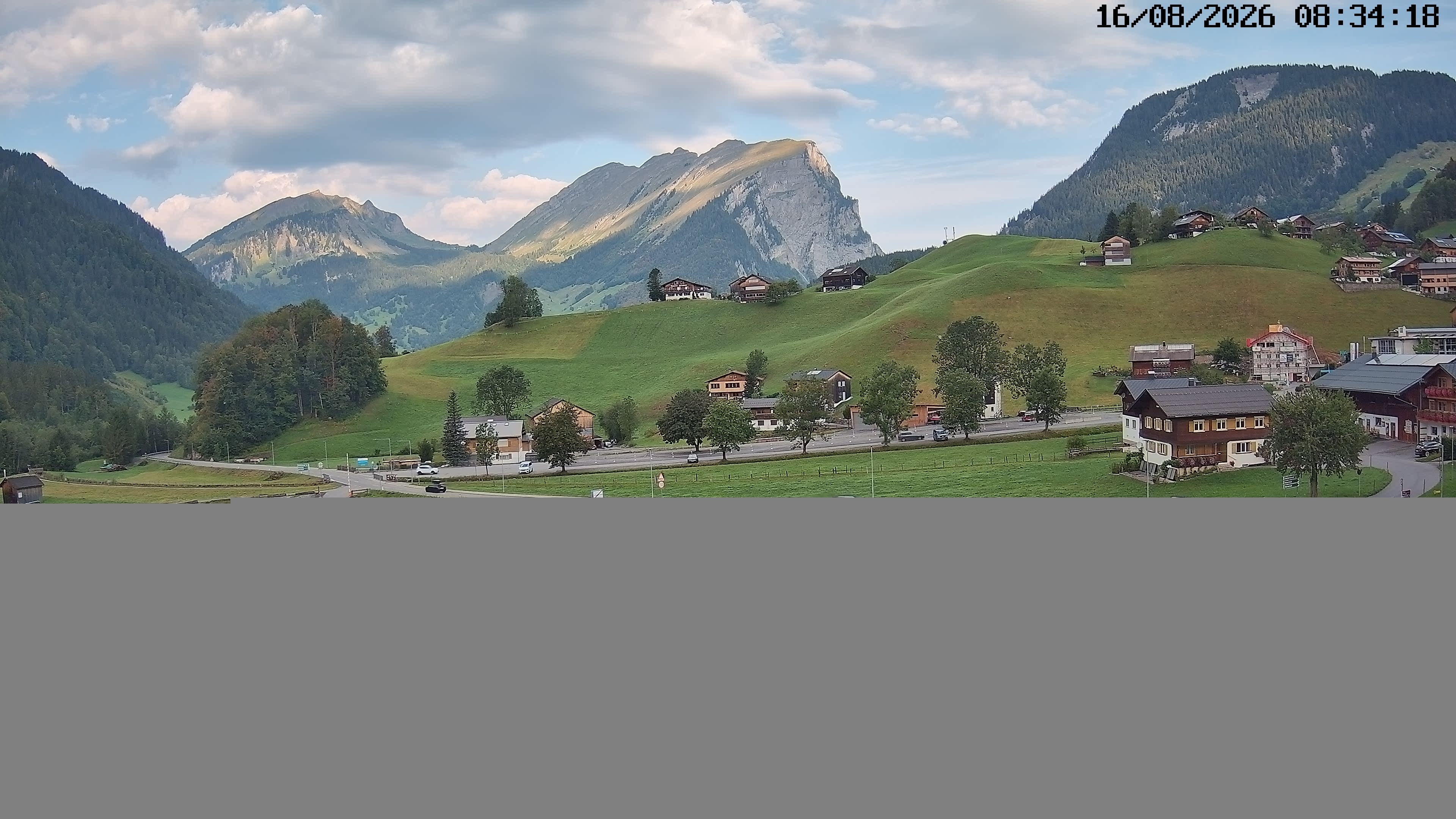 Archiv Foto Webcam Schoppernau: Ausblick Hotel Elisabeth