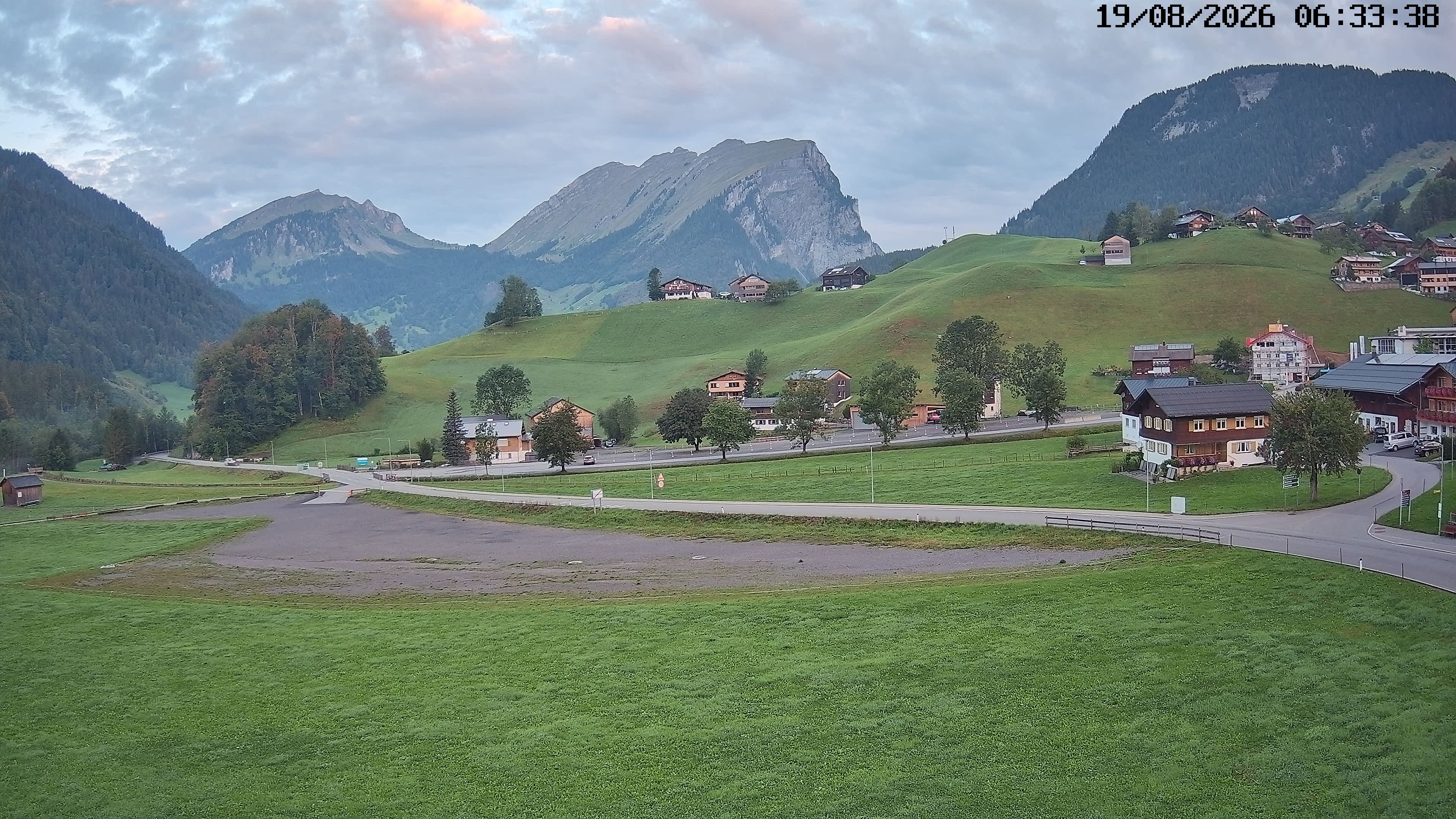 Archived image Webcam Schoppernau - Hotel Elisabeth