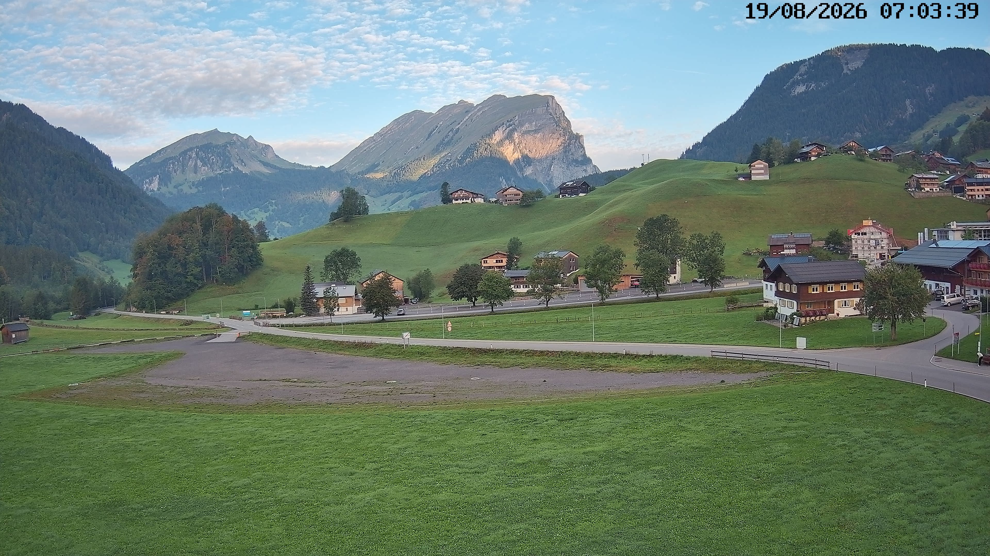 Archived image Webcam Schoppernau - Hotel Elisabeth