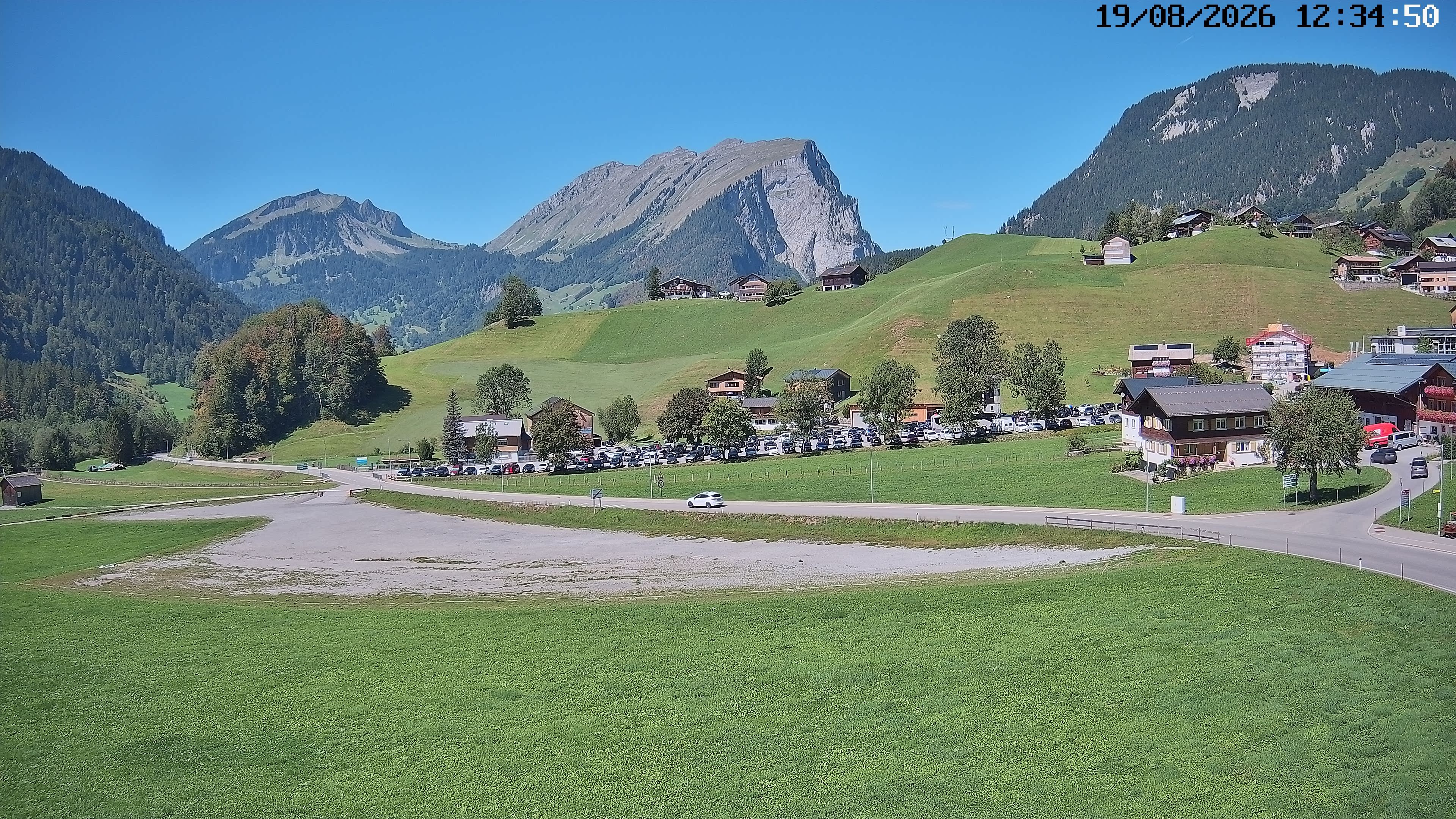 Archived image Webcam Schoppernau - Hotel Elisabeth